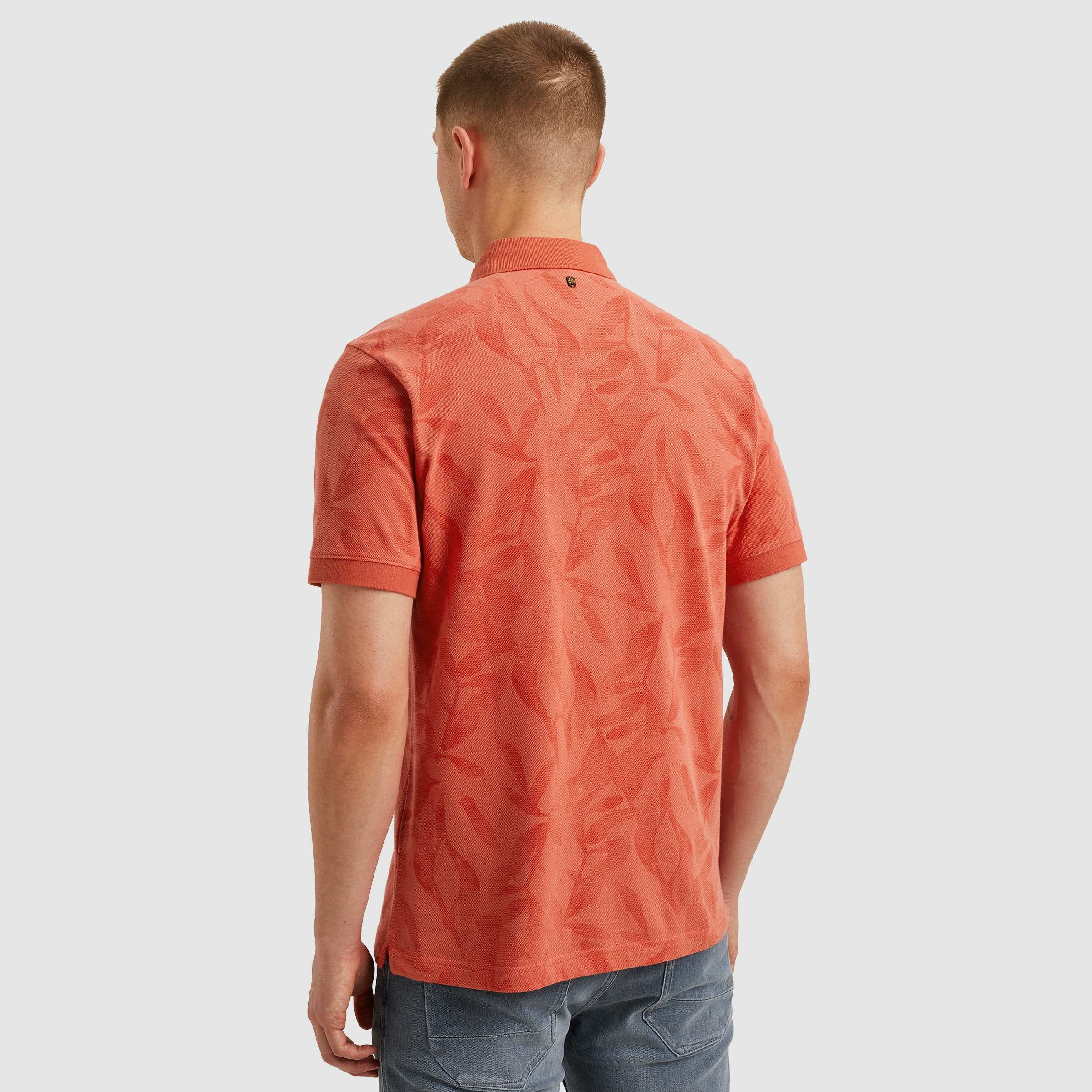 PME LEGEND Poloshirt »Short sleeve polo two tone pique printed«, mit All-Over Print