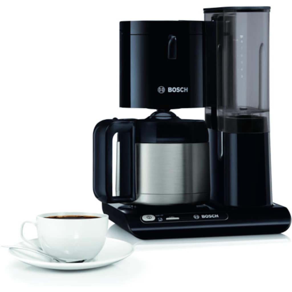 BOSCH Filterkaffeemaschine »TKA8A053 Styline«, 1,1 l Kaffeekanne, Papierfilter, 1x4