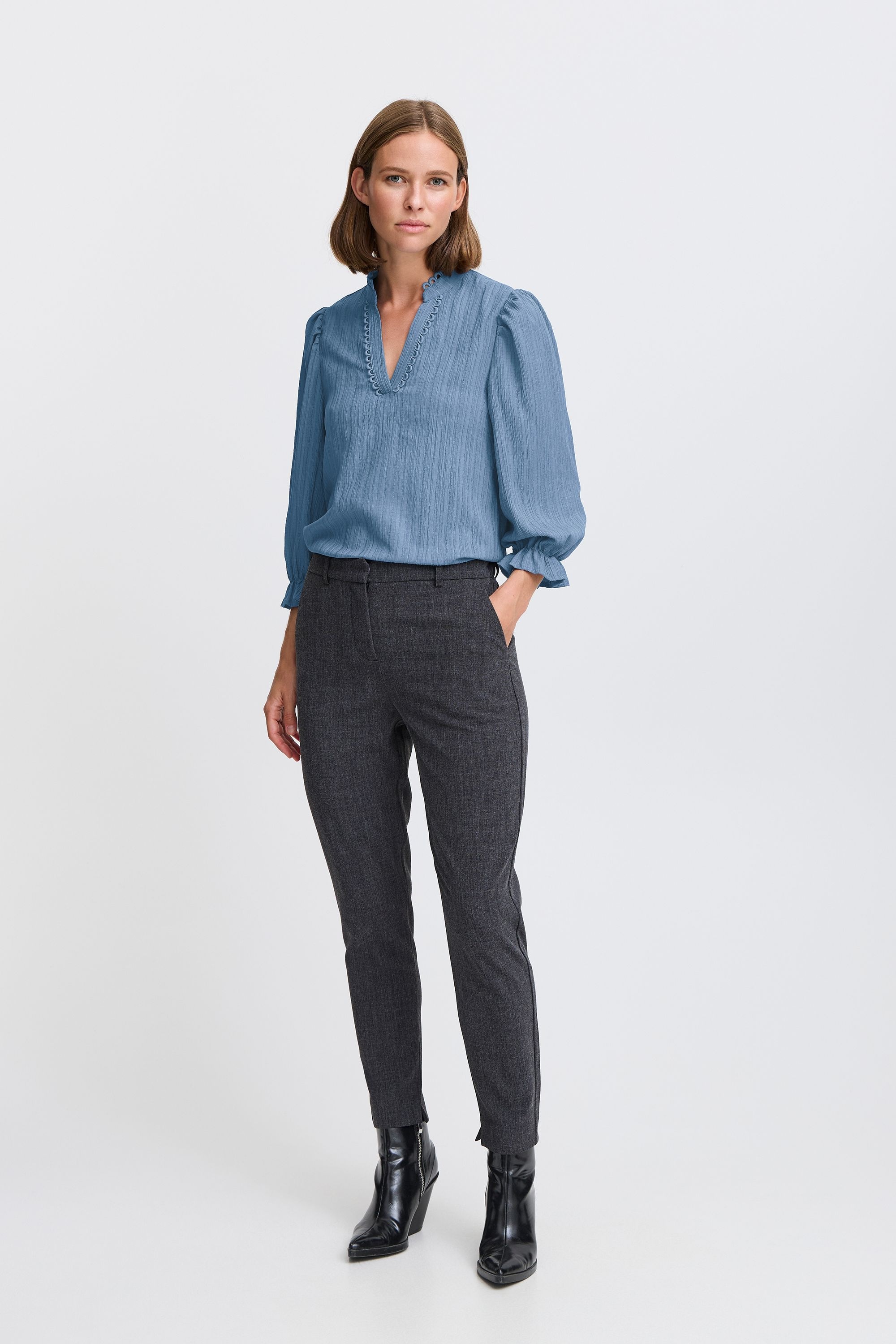 b.young Longbluse »Tunika BYJULIANA SS BLOUSE -«