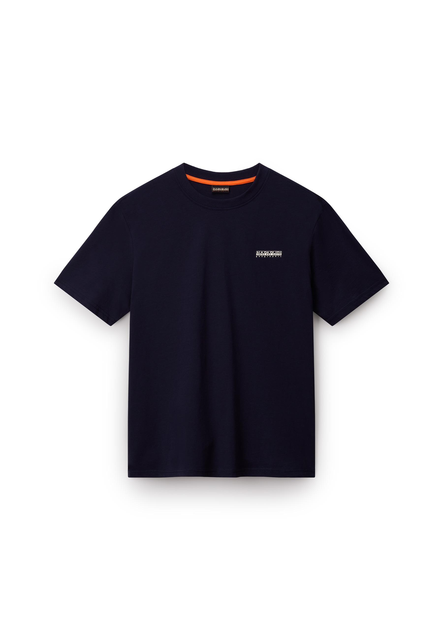 Napapijri T-Shirt »S-SMALL BOX« mit Rundhalsausschnitt, Kurzarm-Design, aus Baumwoll-Jersey