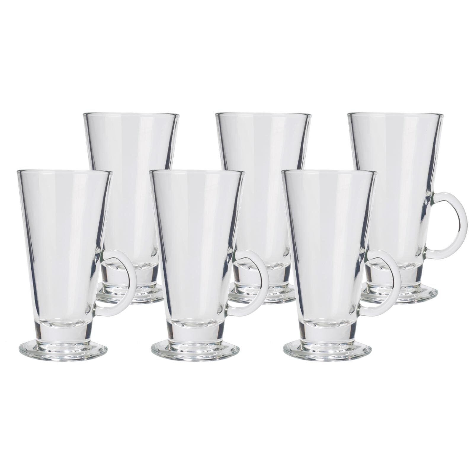 Stölzle Lausitz Latte Macchiato Gläser V-Shape 265 ml 6er Set