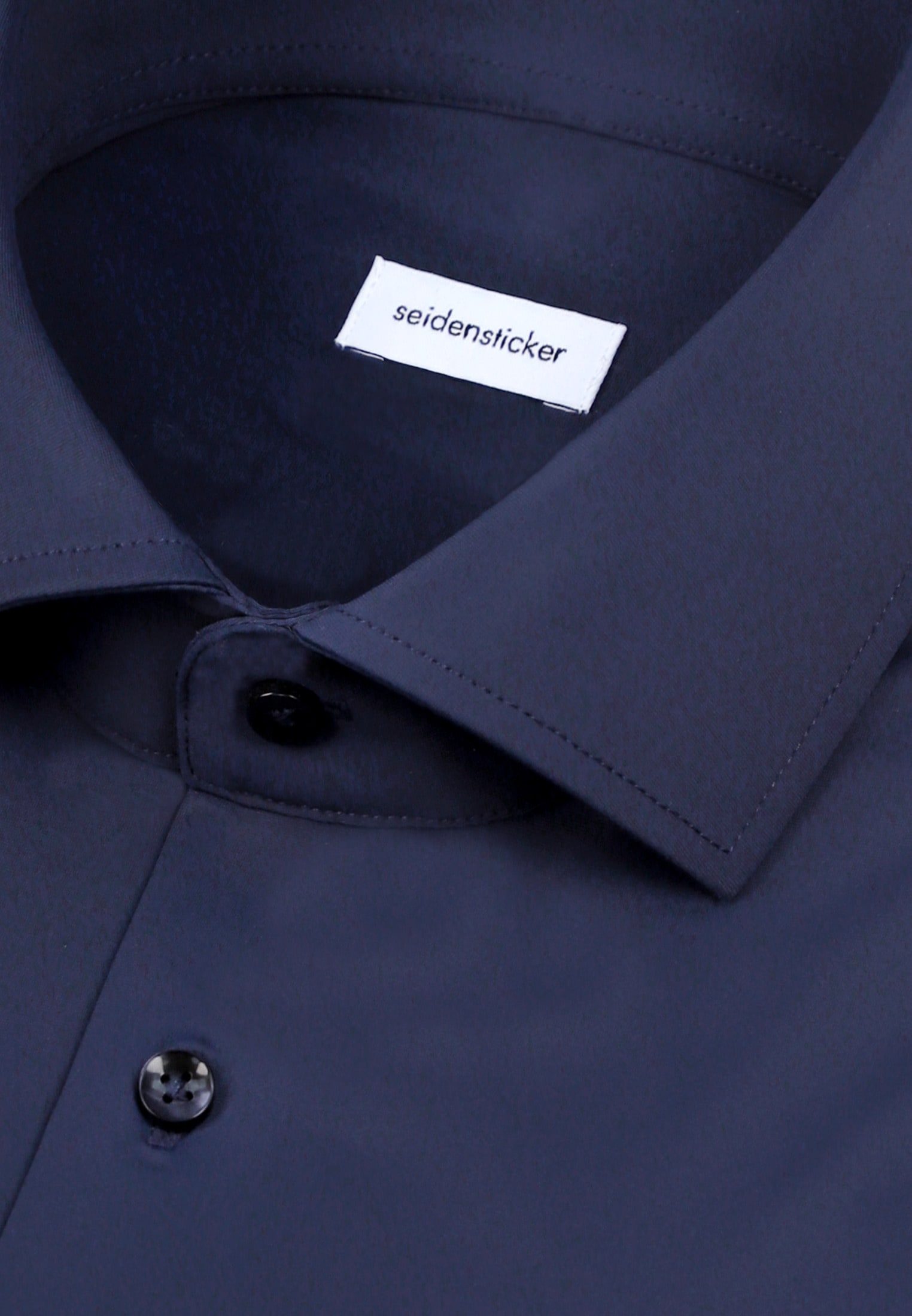 seidensticker Businesshemd »Schwarze Rose« Slim 1/1 Kentkragen Uni