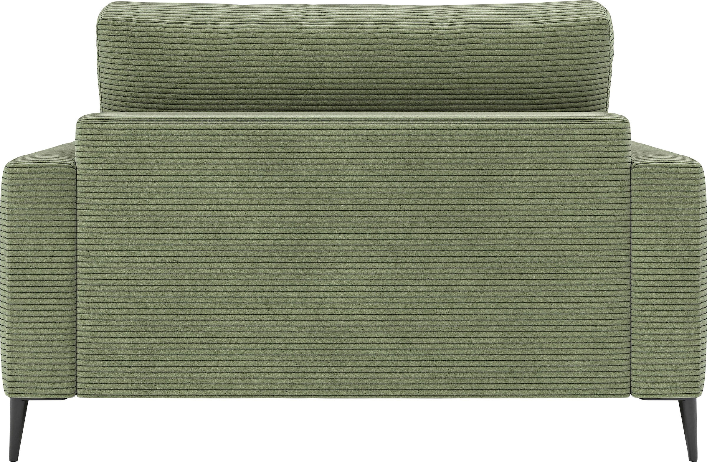 INOSIGN Chaiselongue »Downtown Loungemöbel zum Relaxen, B/T/H: 132/170/84 cm«, auch in Bouclé, Cord und Easy care - leicht mir Wasser zu reinigen