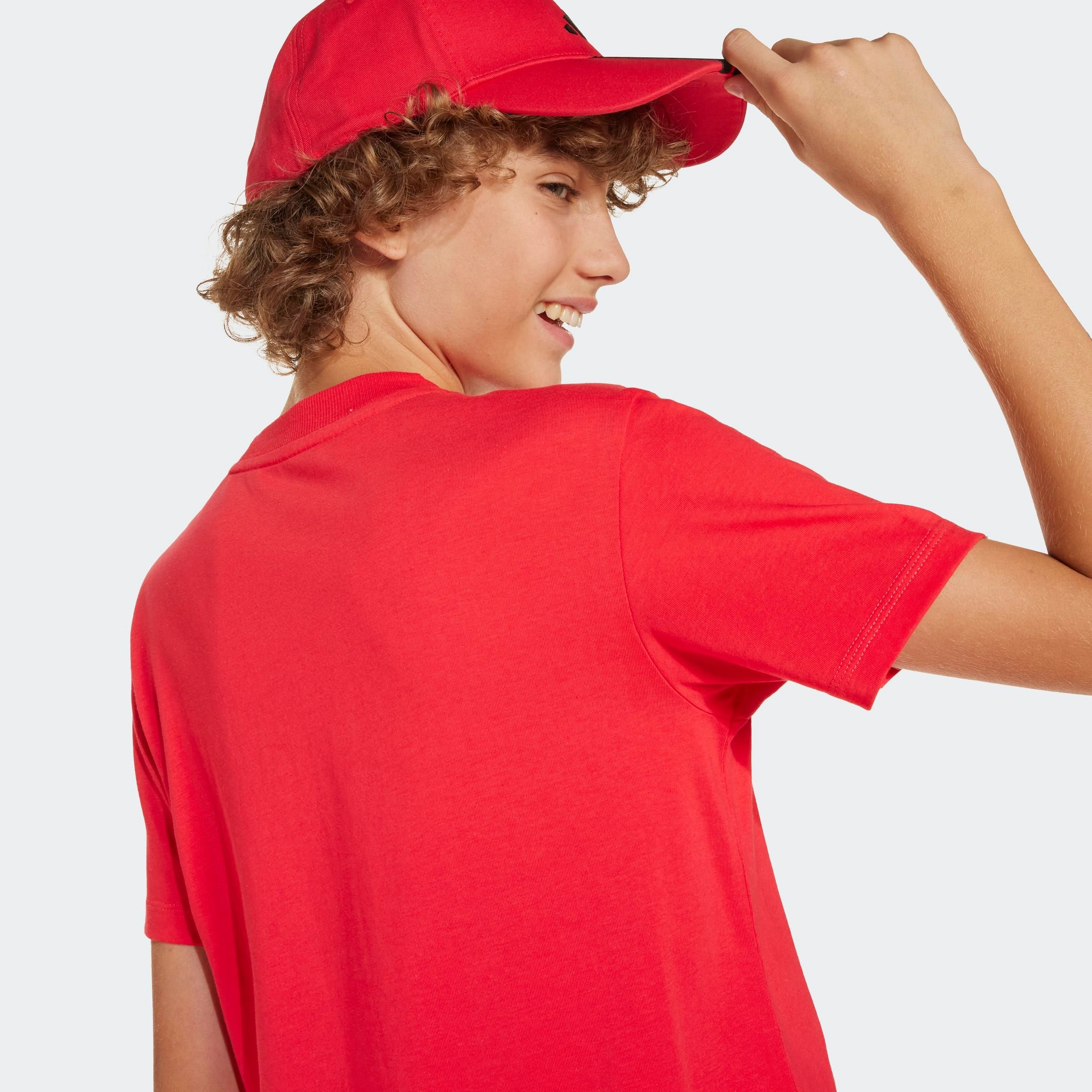 adidas Sportswear T-Shirt »ESSENTIALS KIDS« für Kinder, mit Rundhalsausschnitt, ohne Verschluss
