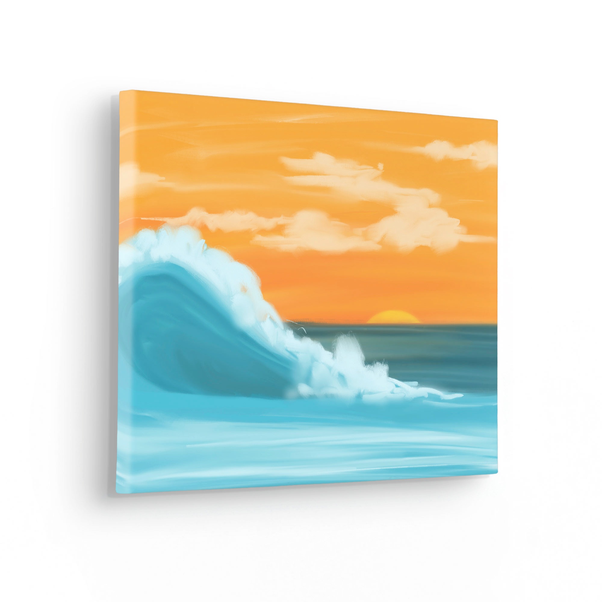 Komar Leinwandbild »Gentle Breeze - Größe 30 x 40 cm«, Natur, (1 St.), Keilrahmenbild mi Echtholzrahmen