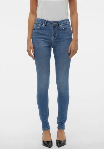 Skinny-fit-Jeans »VMFLASH MR SKINNY JEANS LI347 NOOS«