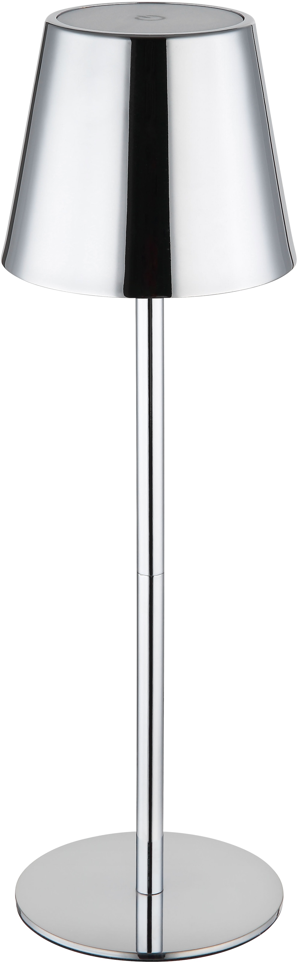 OTTO home LED Tischleuchte »Alennia Akkuleuchte inkl. Flaschenaufsatz« LED-Modul 1 Stk. warmweiß - kaltweiß stufenloser Touchdimmer, Farben fixierbar, USB-C, Akkulampe, CCT