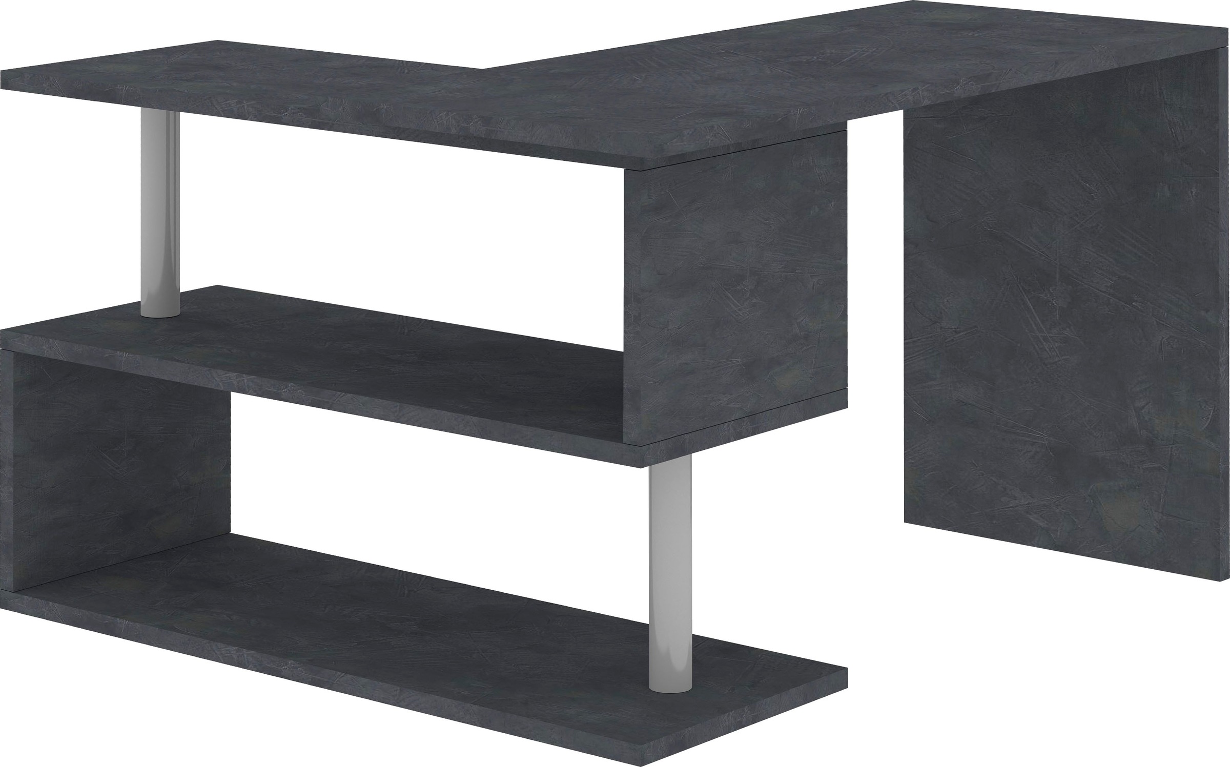 INOSIGN Schreibtisch »Volta, Made in Italy« multifunktional - als Computertisch, Eckschreibtisch oder Sideboard