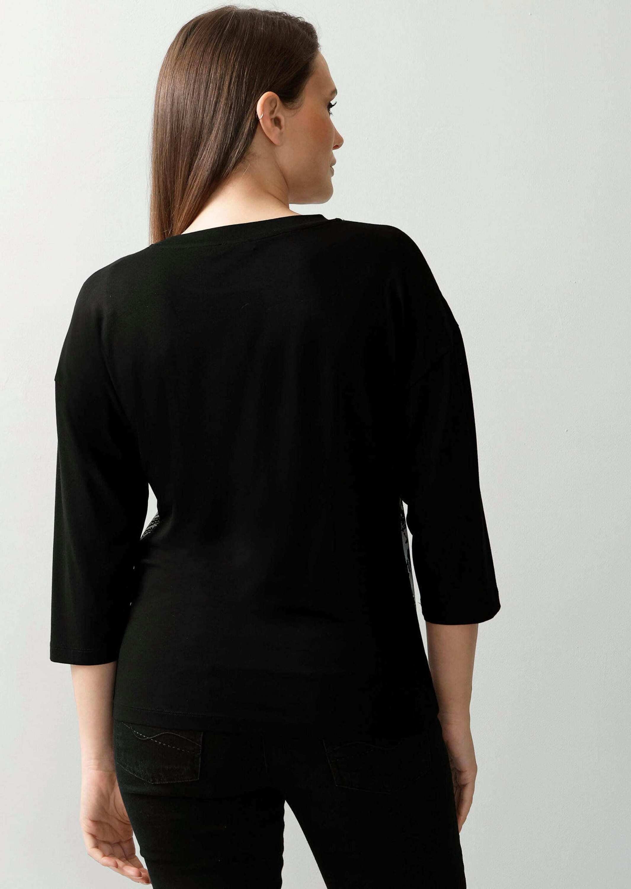 Alba Moda 3/4-Arm-Shirt »Shirt Shirt mit platziertem Druck«