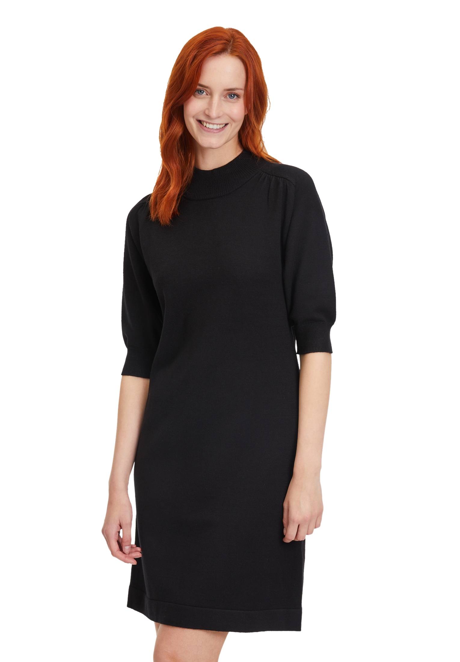 Betty&Co Strickkleid »Strickkleid mit Stehkragen«