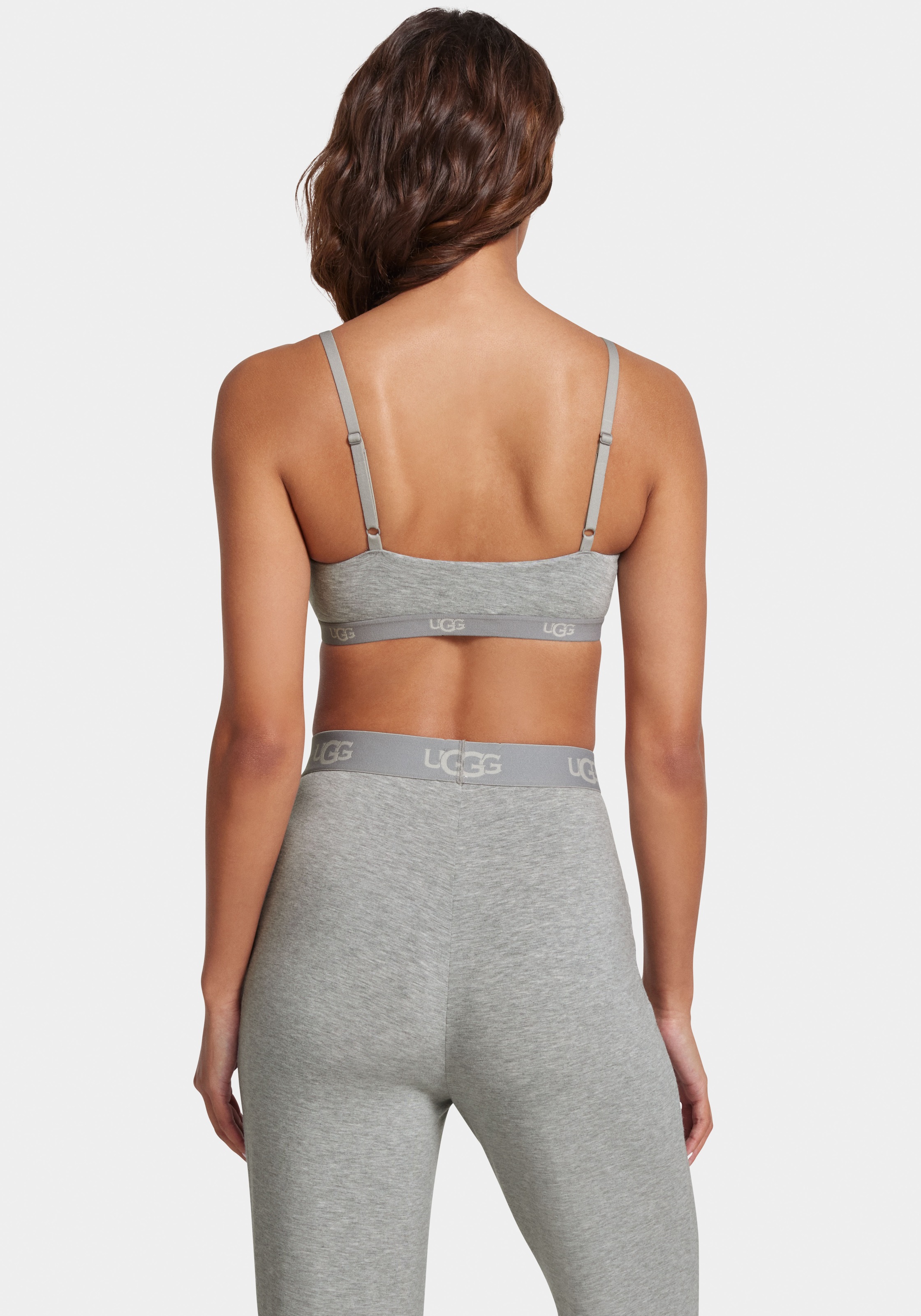 UGG Bralette »Estella Bralette«, Satinband mit Markenlogo