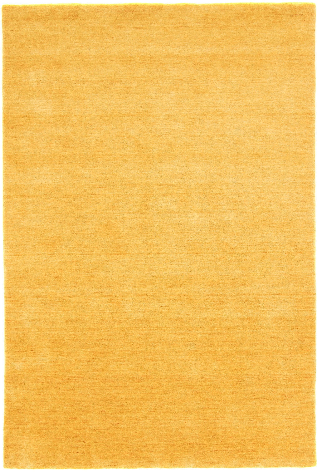 morgenland Wollteppich »Uni - Gabbeh Teppich - Softy«, rechteckig, 1,6 mm Höhe, Gabbeh Optik, Uni Farben, reine Wolle, sehr weicher Flor, Wohnzimmer