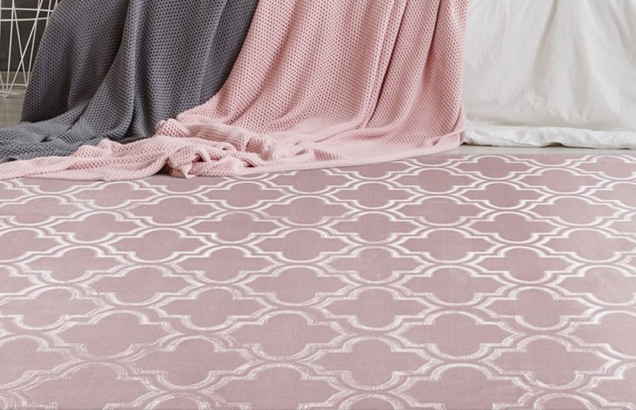 calo-deluxe Teppich »Latemar 200«, rechteckig, 7 mm Höhe, Hoch- Tief Struktur, Wohnzimmer