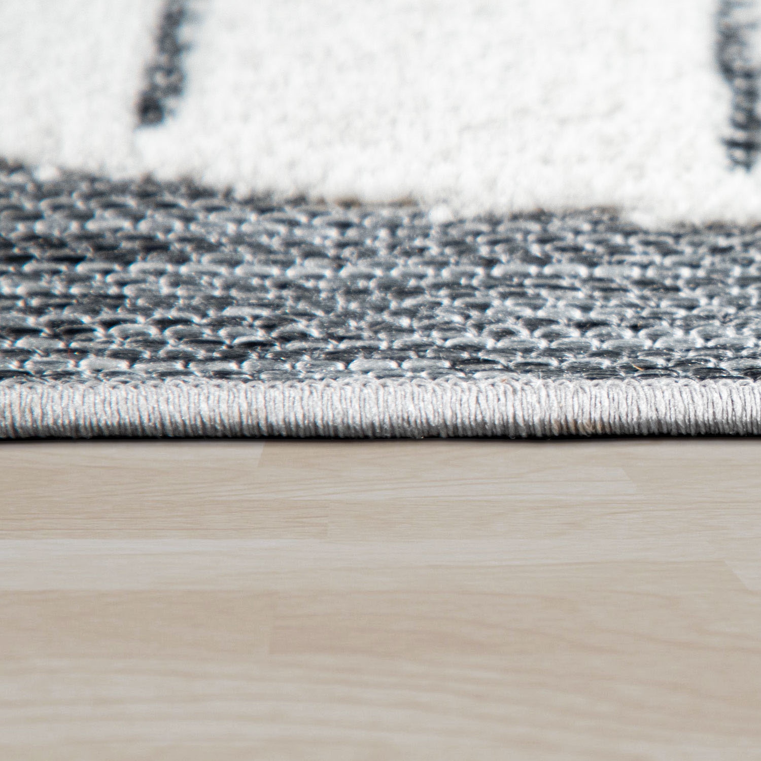 Paco Home Kinderteppich »Tweet 464«, rund, 12 mm Höhe, Flachgewebe, Hoch-Tief-Effekt, Motiv Löwe, In- und Outdoor geeignet