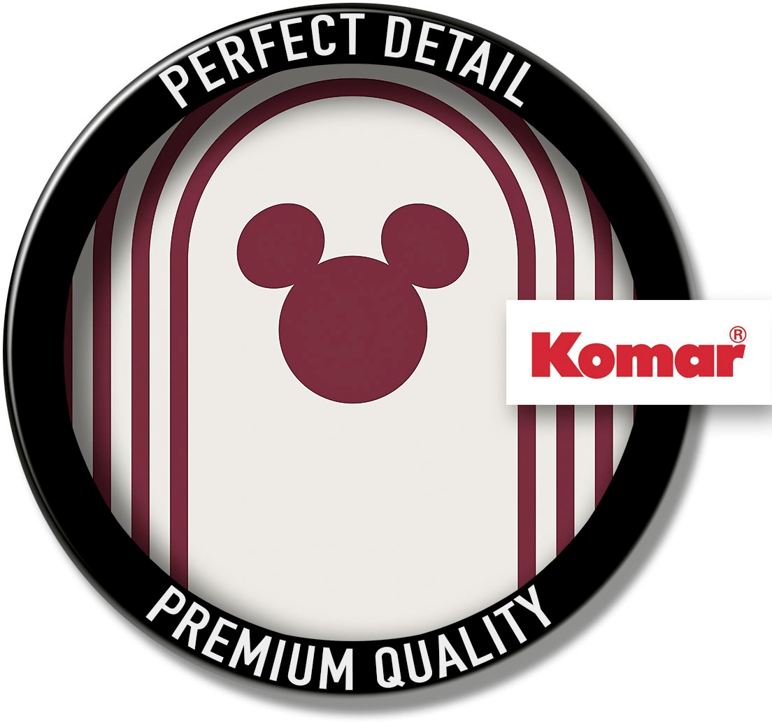 Komar Wandbild »Minimal Mickey«, (1 St.), Deutsches Premium-Poster Fotopapier mit seidenmatter Oberfläche und hoher Lichtbeständigkeit. Für fotorealistische Drucke mit gestochen scharfen Details und hervorragender Farbbrillanz.