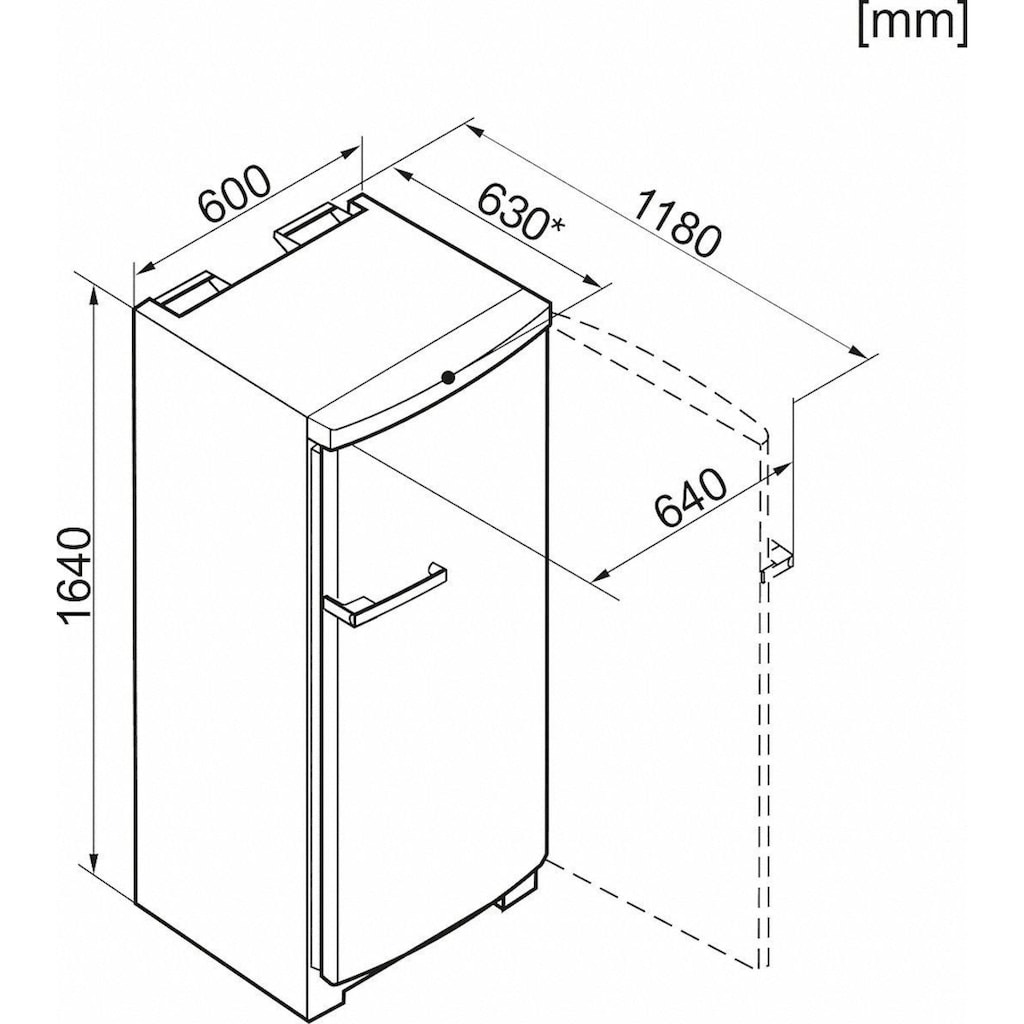 Miele Gefrierschrank »FN 26062«, 164 cm hoch, 60 cm breit