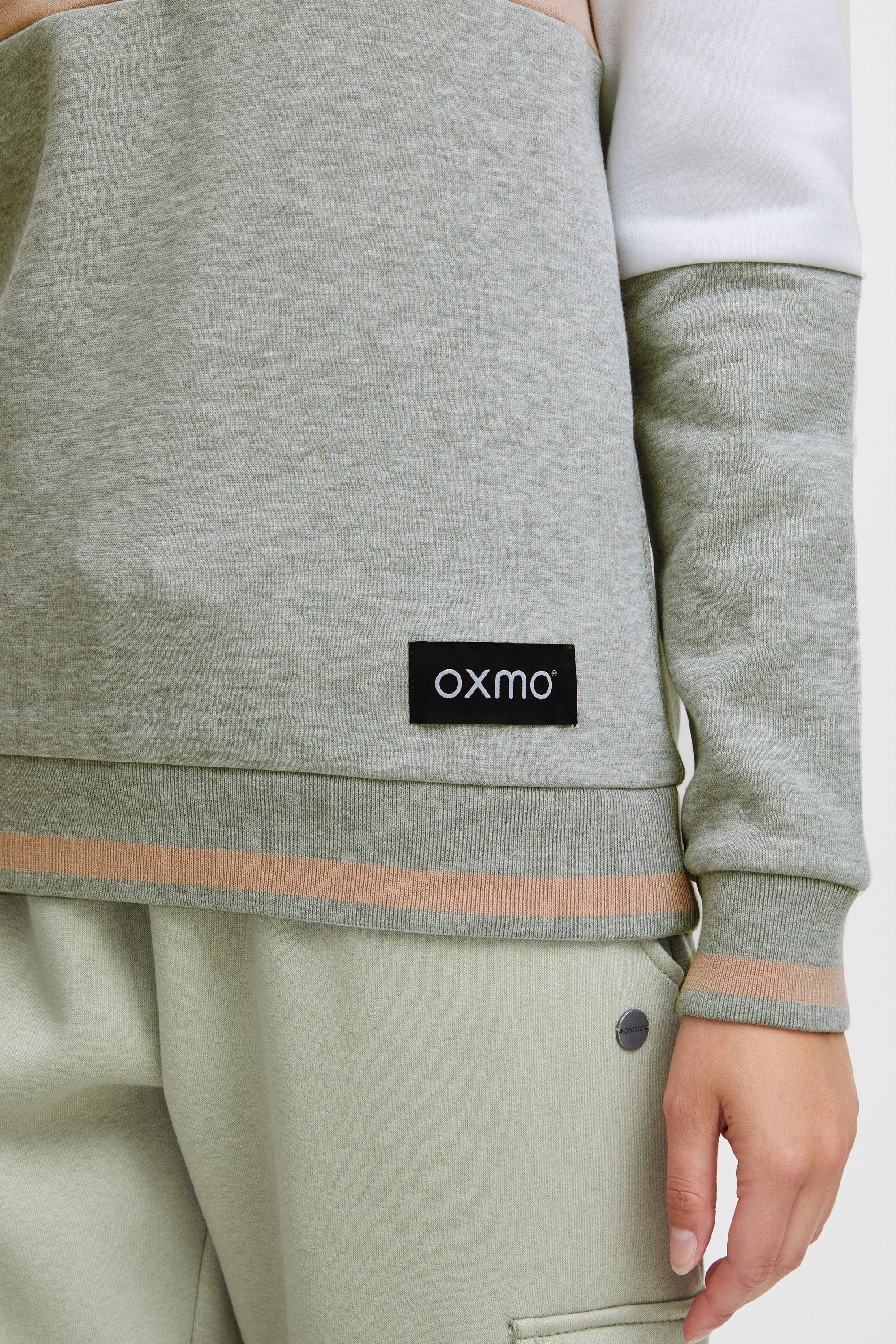 OXMO Rundhalspullover »Sweatpullover OXOmaya«