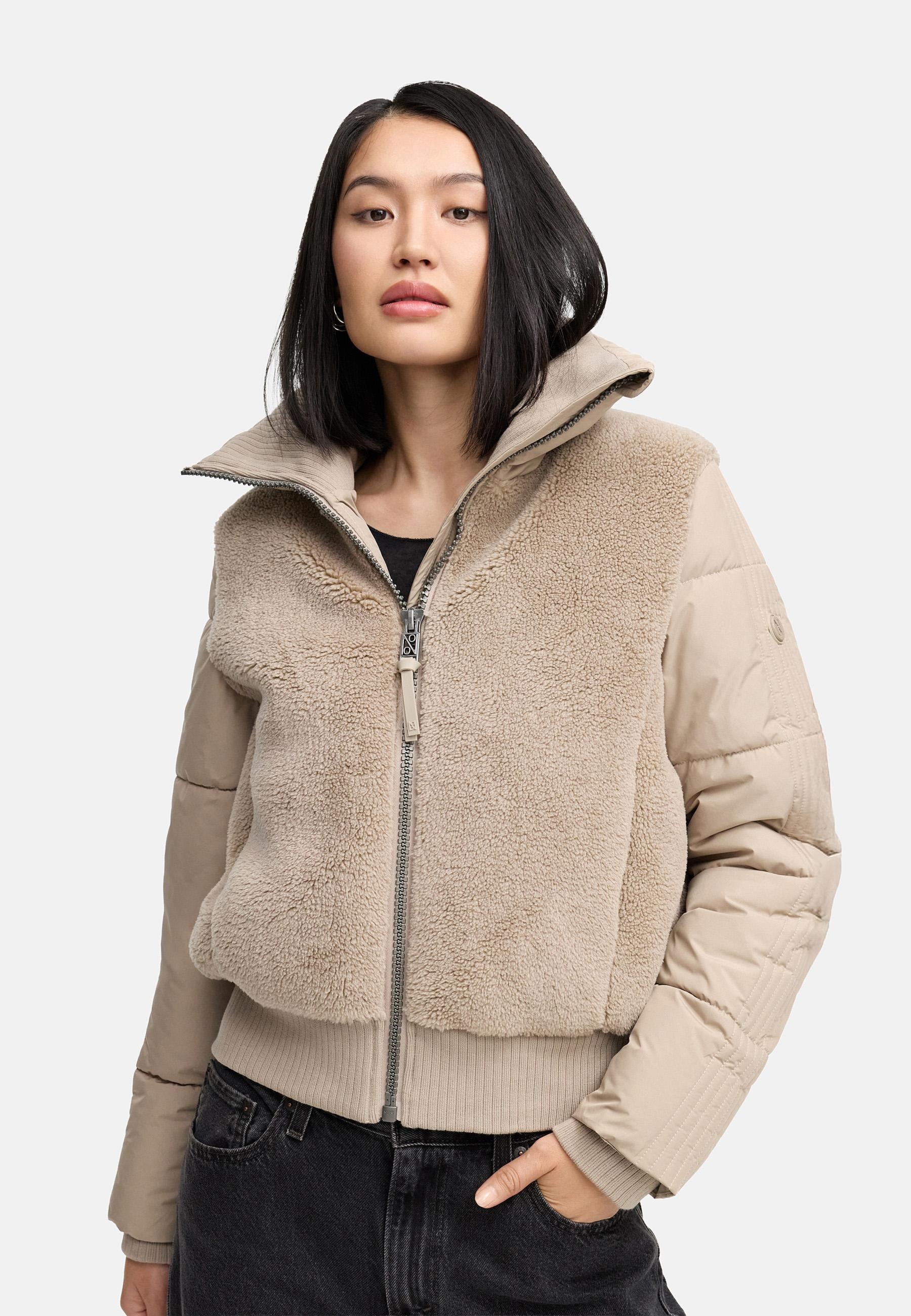 Navahoo Plüschjacke »Fleecejacke Teddyzone 14«