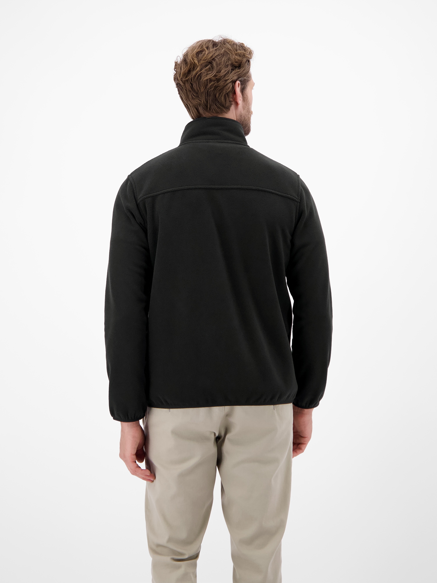 LERROS Sweatjacke »Polar-Fleece Jacke, sportiv«