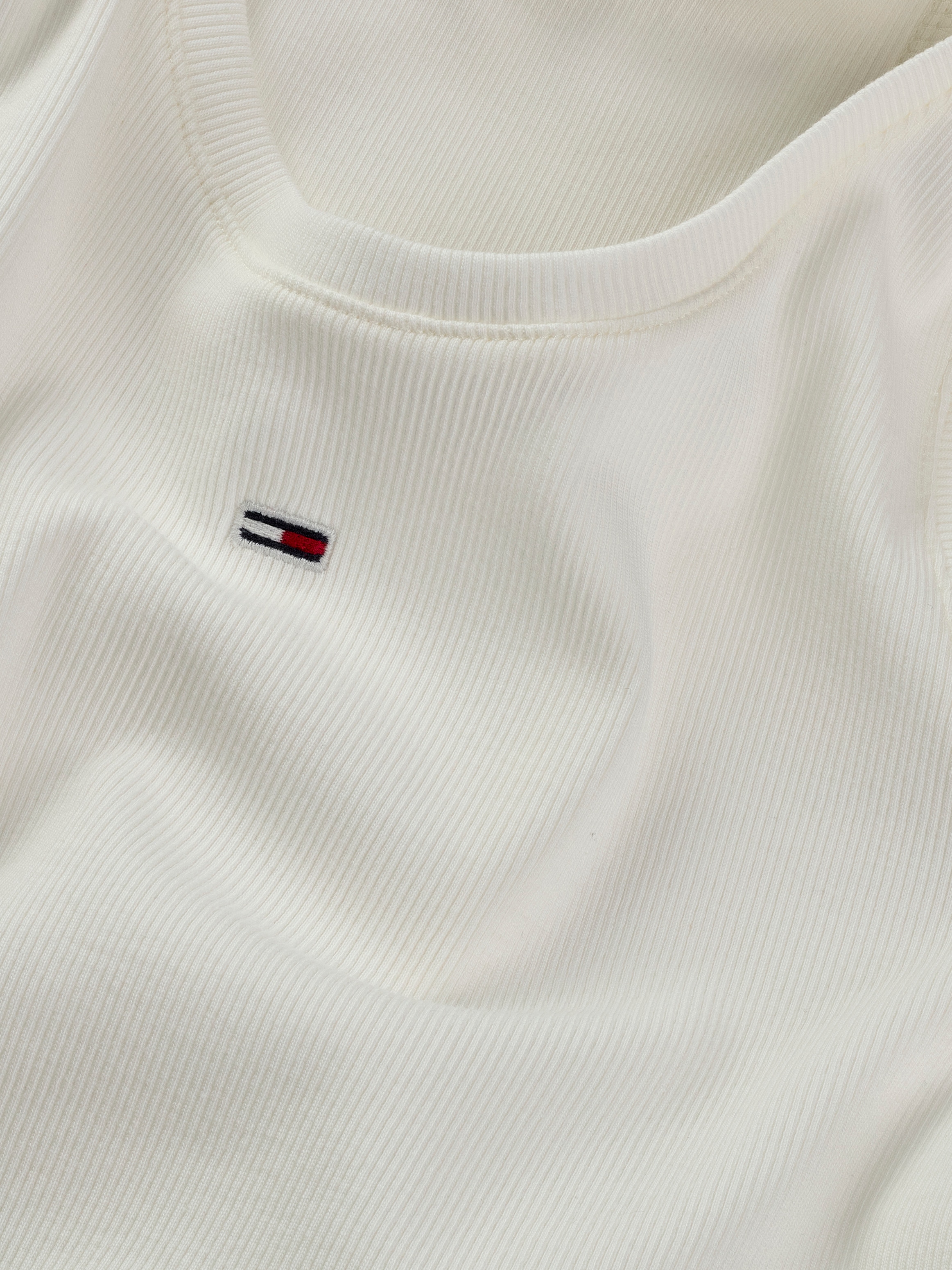 Tommy Jeans Minikleid »TJW ESSENTIAL RIB BODYCON EXT«, mit Logostickerei