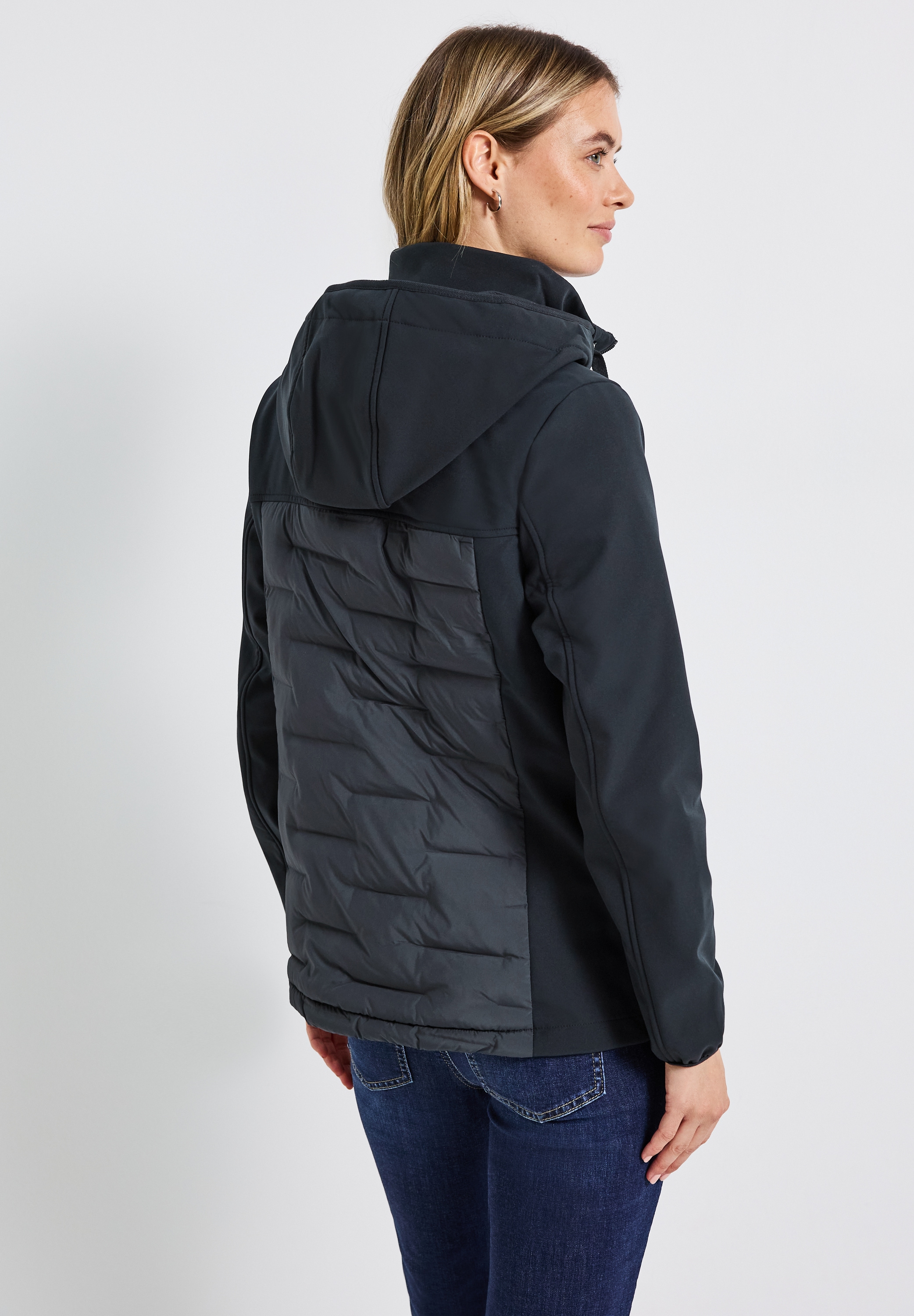 STREET ONE Softshelljacke, mit Kapuze, mit Kapuze