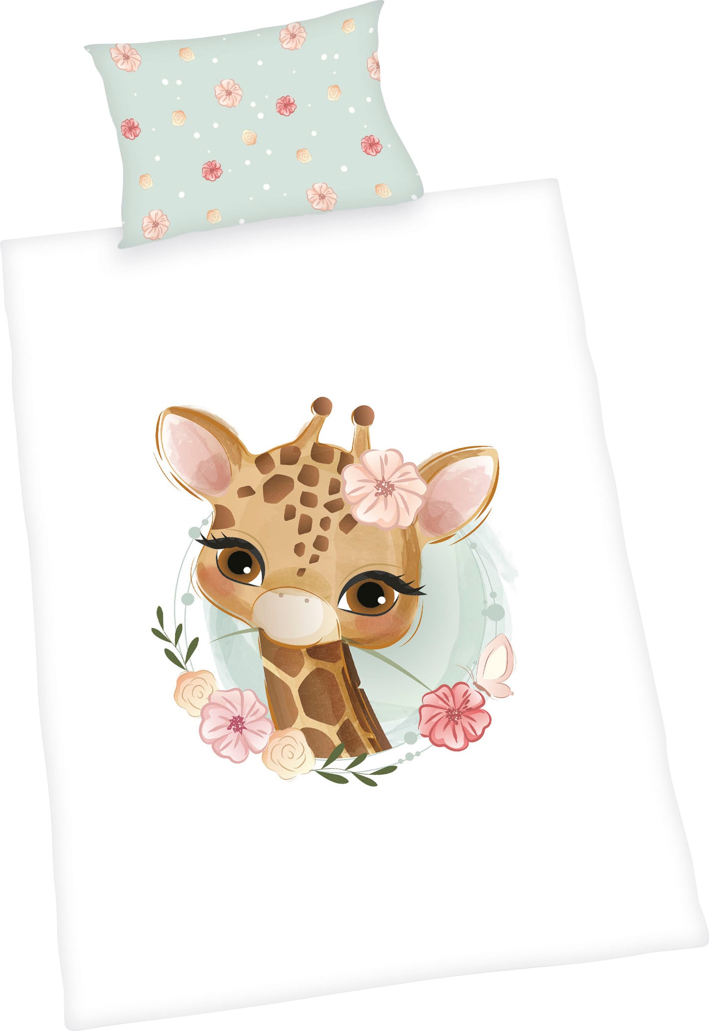 Baby Best Babybettwäsche »Giraffe«, mit liebevollem Motiv