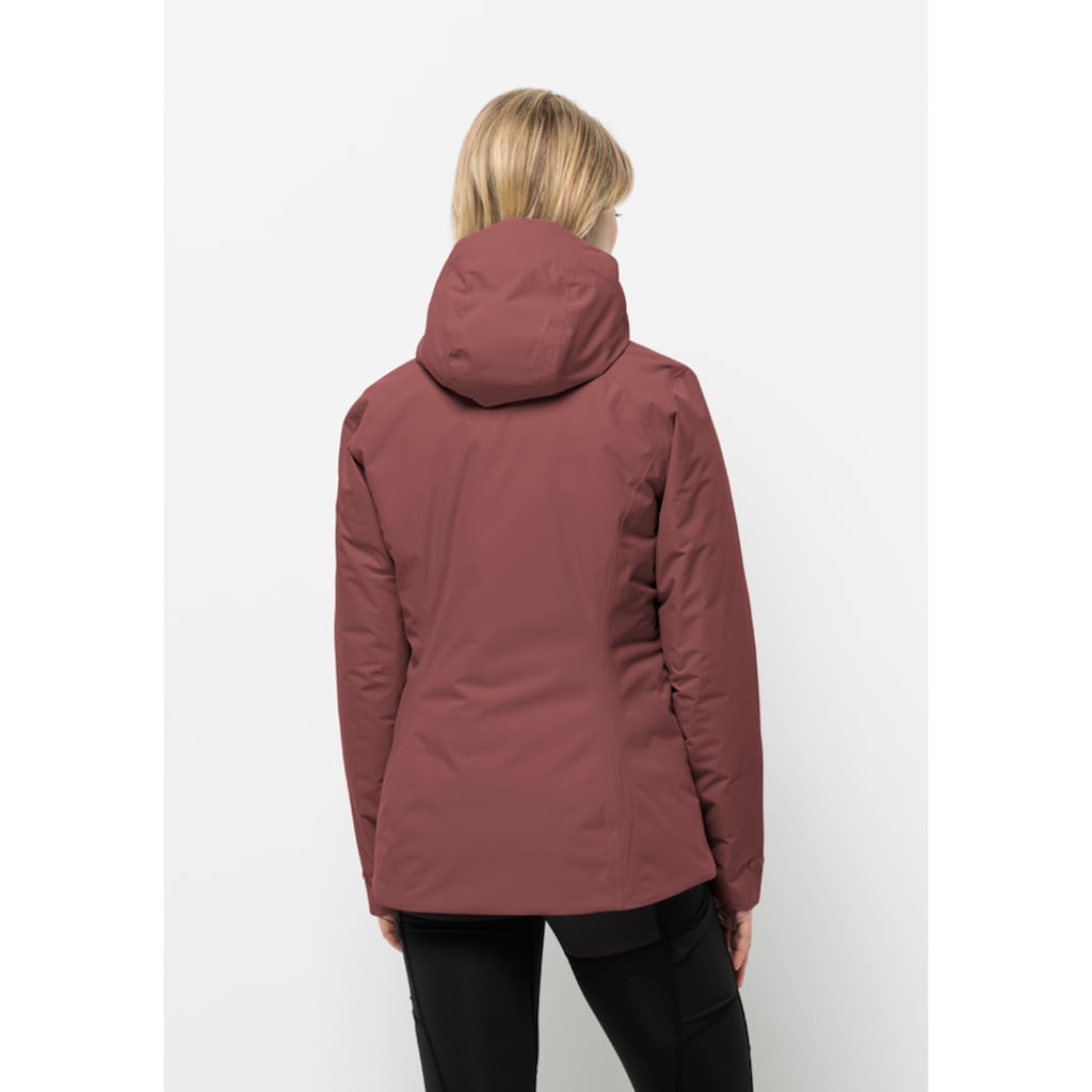 Jack Wolfskin Outdoorjacke »WISPER INS JKT W«, mit Kapuze