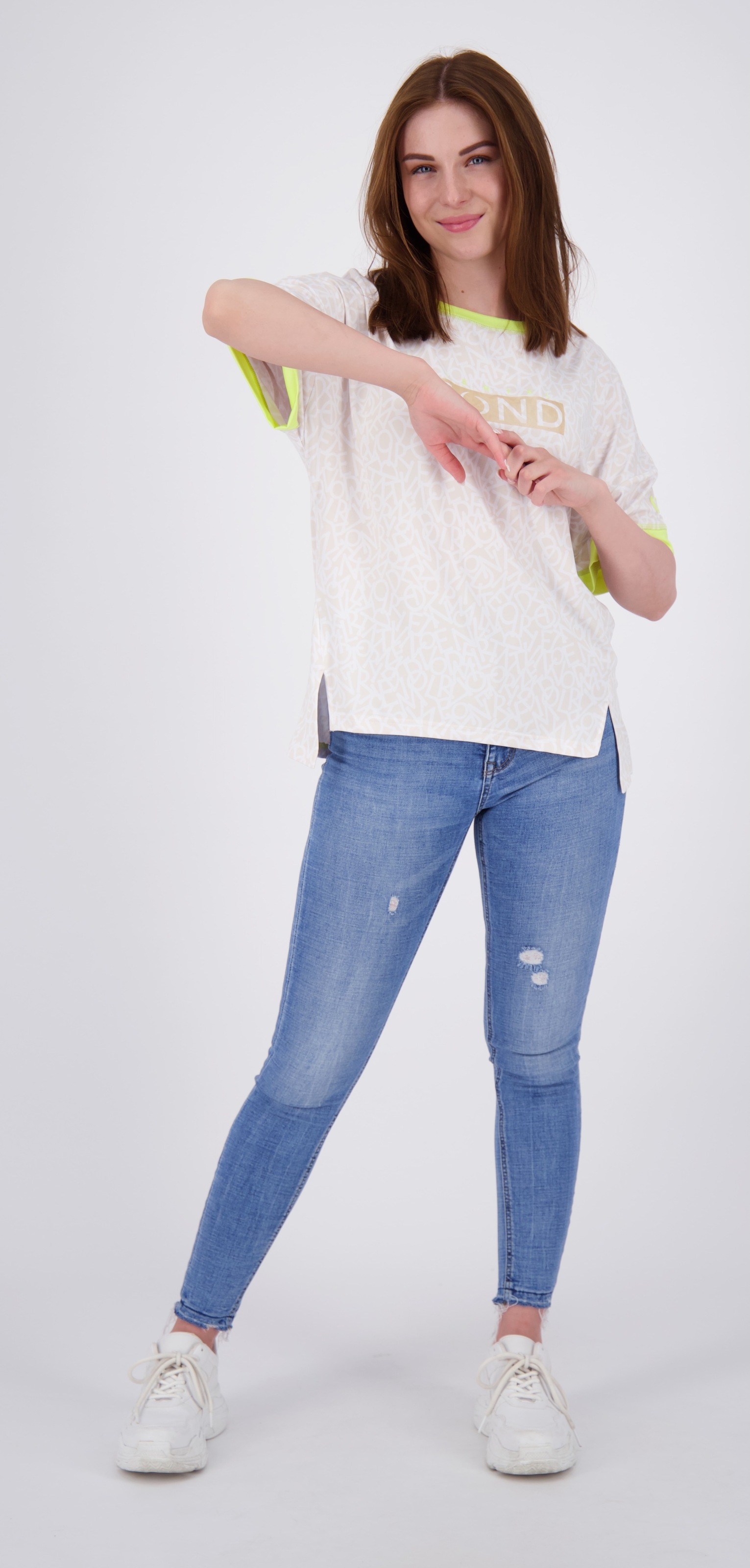 LPO Funktionsshirt »LINA WOMEN« hinten länger geschnitten