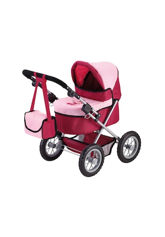 Bayer Puppenwagen »Trendy, Prinzessin rot/rosa«, inkl. Wickeltasche kaufen