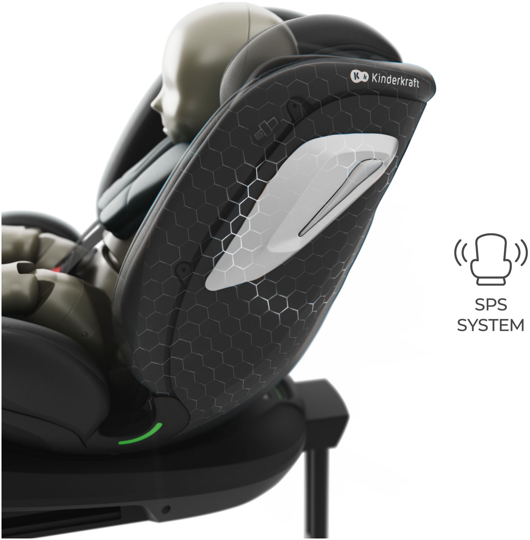 Kinderkraft Autokindersitz »I-GROW 2 PLUS« 360° – drehbarer Kindersitz
