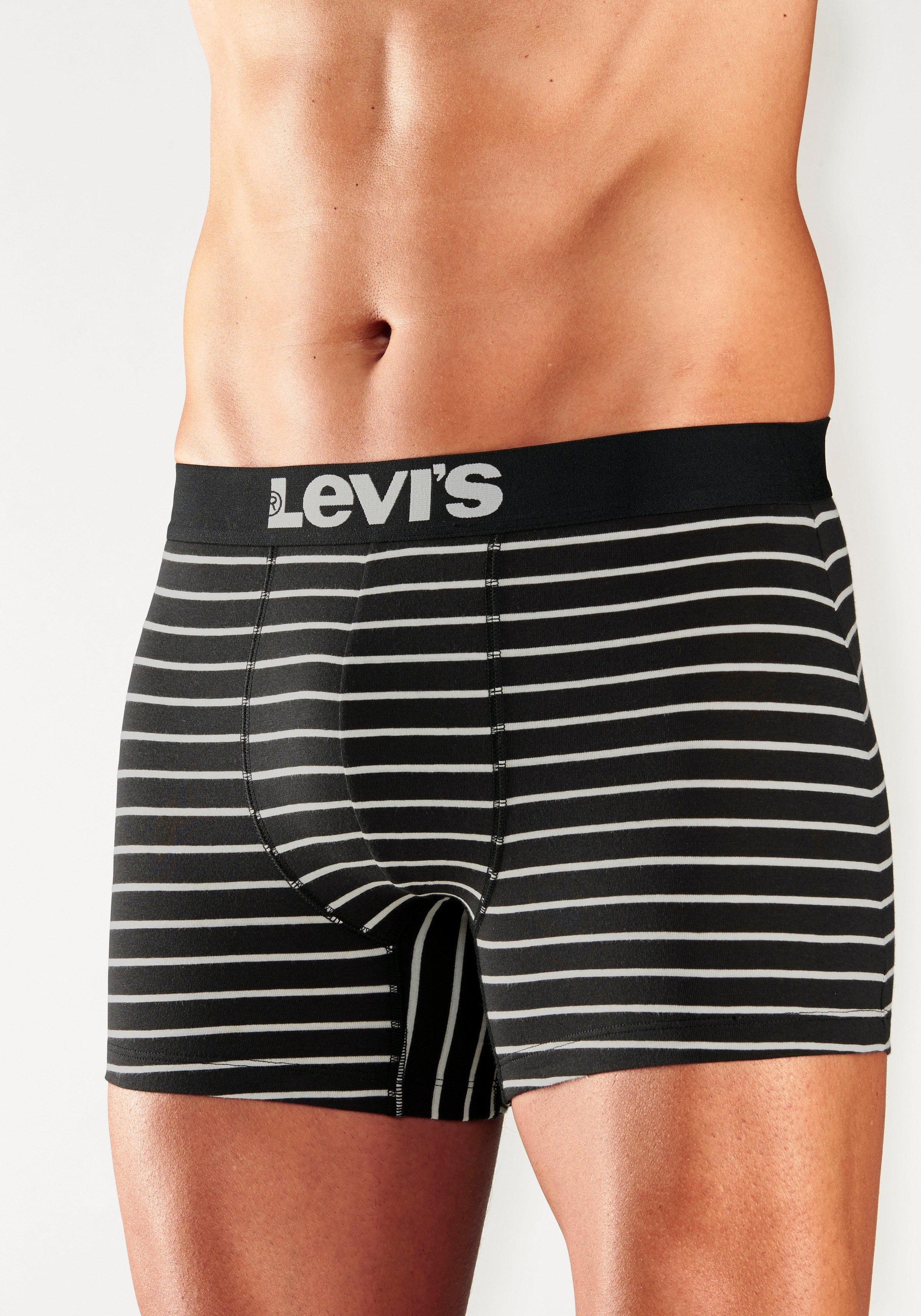 Levi's® Boxer, (Packung, 2er-Pack), mit elastischem Levi's-Logo-Bund