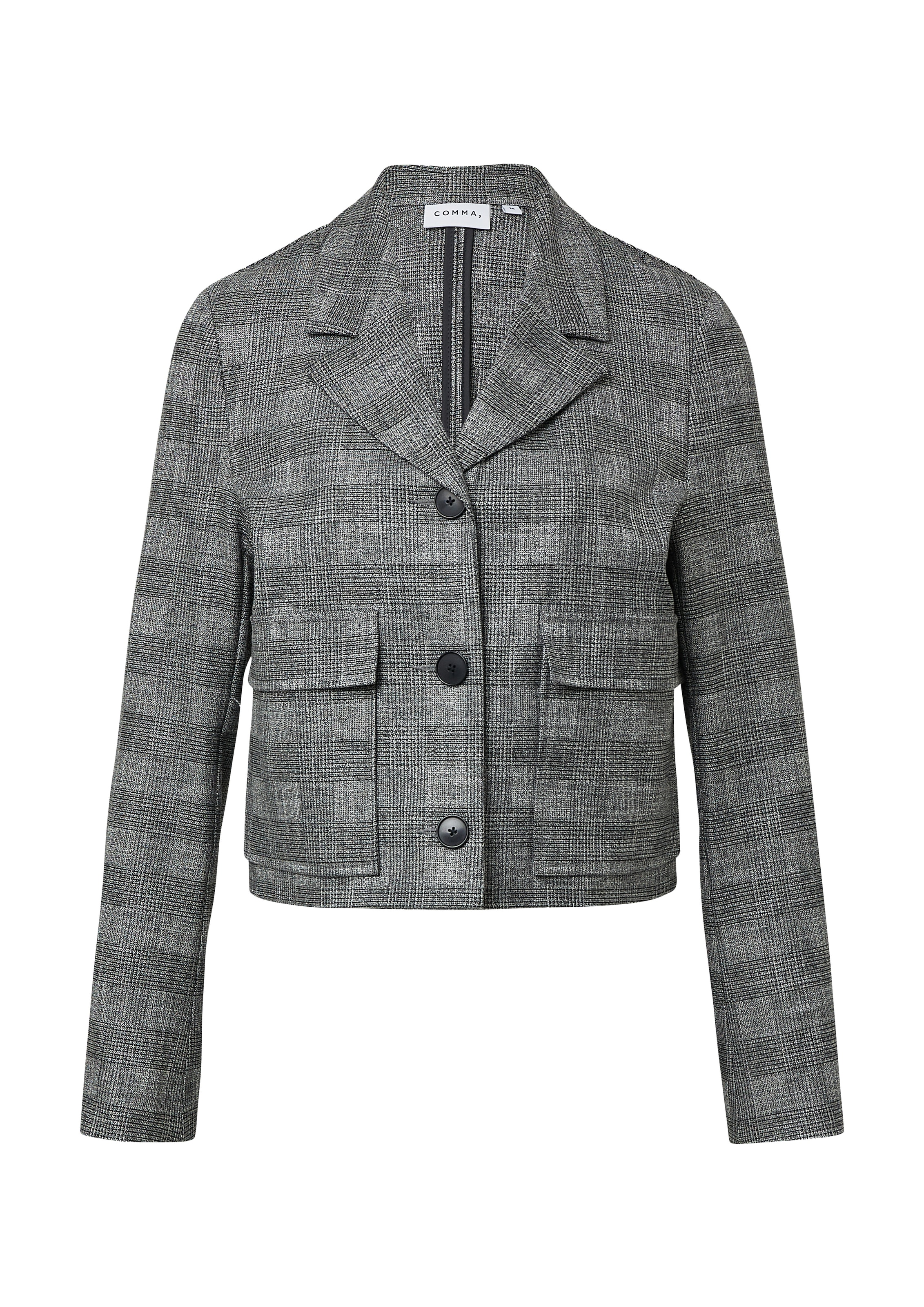 Comma Jackenblazer mit Muster