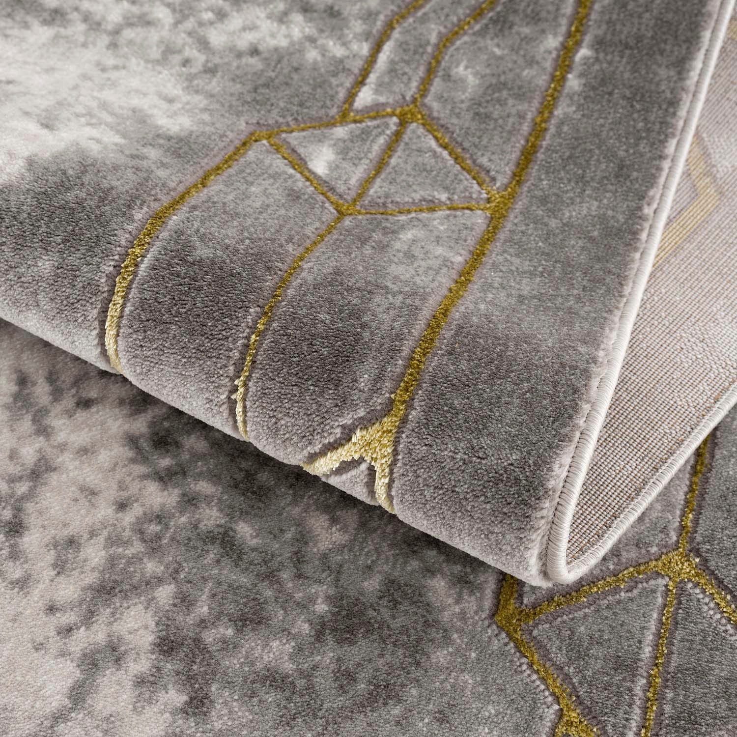 Carpet City Teppich »Noa 9337«, rechteckig, 11 mm Höhe, Läufer, Kurzflor, Modern, Weicher Flor, Pflegeleicht, Wohnzimmer