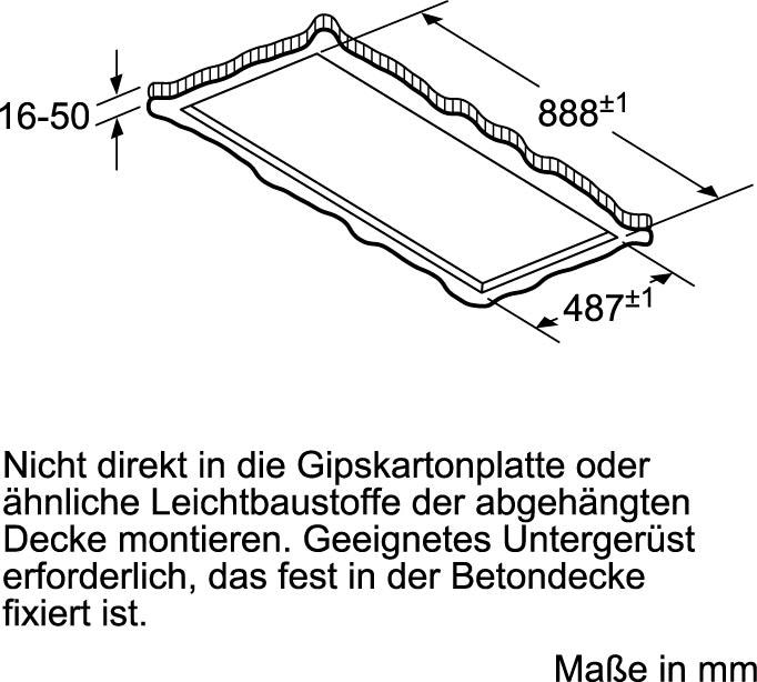 NEFF Deckenhaube »I95CAQ6N0«, Serie N 50, 90 cm breit