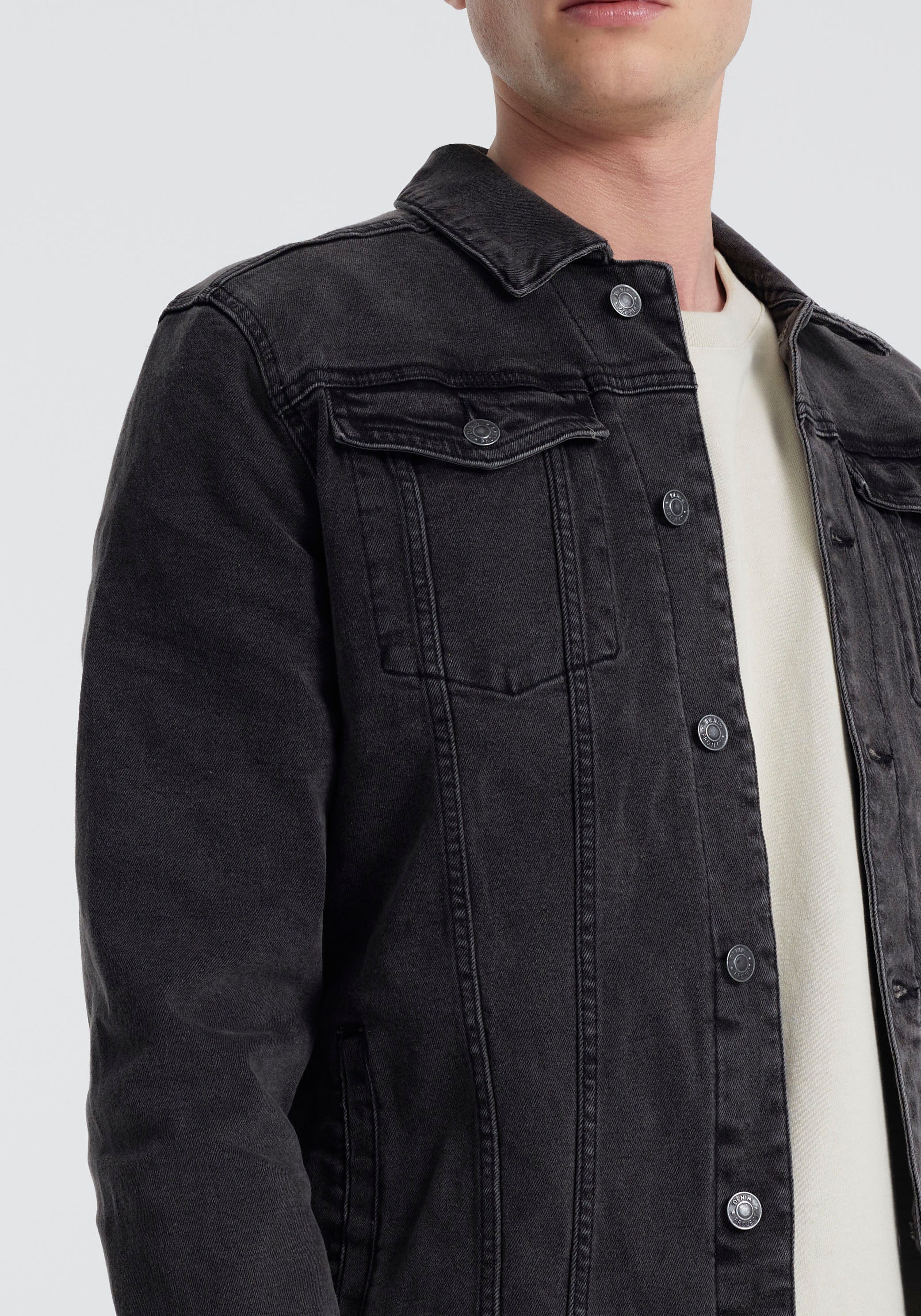 DENIM PROJECT Jeansjacke, im klassischen Look