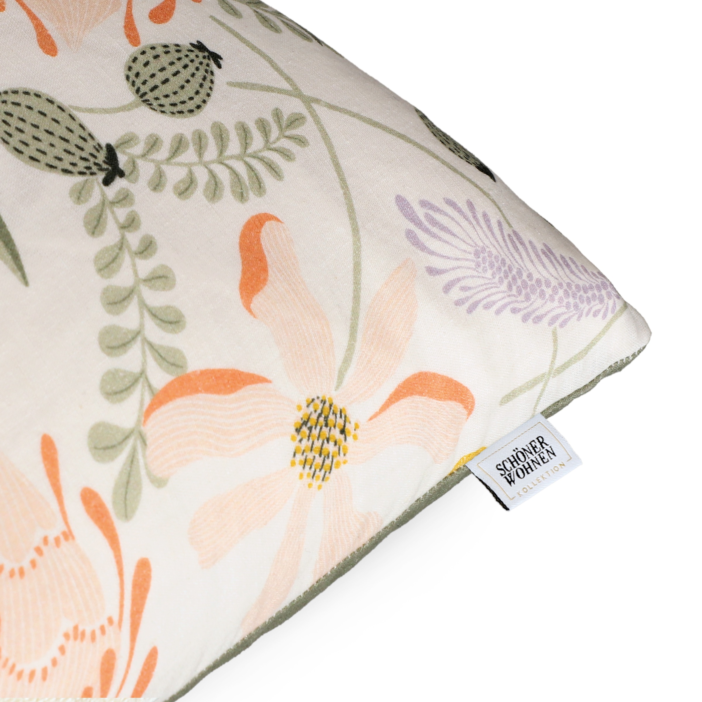 SCHÖNER WOHNEN-Kollektion Dekokissen »Playful«, aus hochwertigen Naturfasern