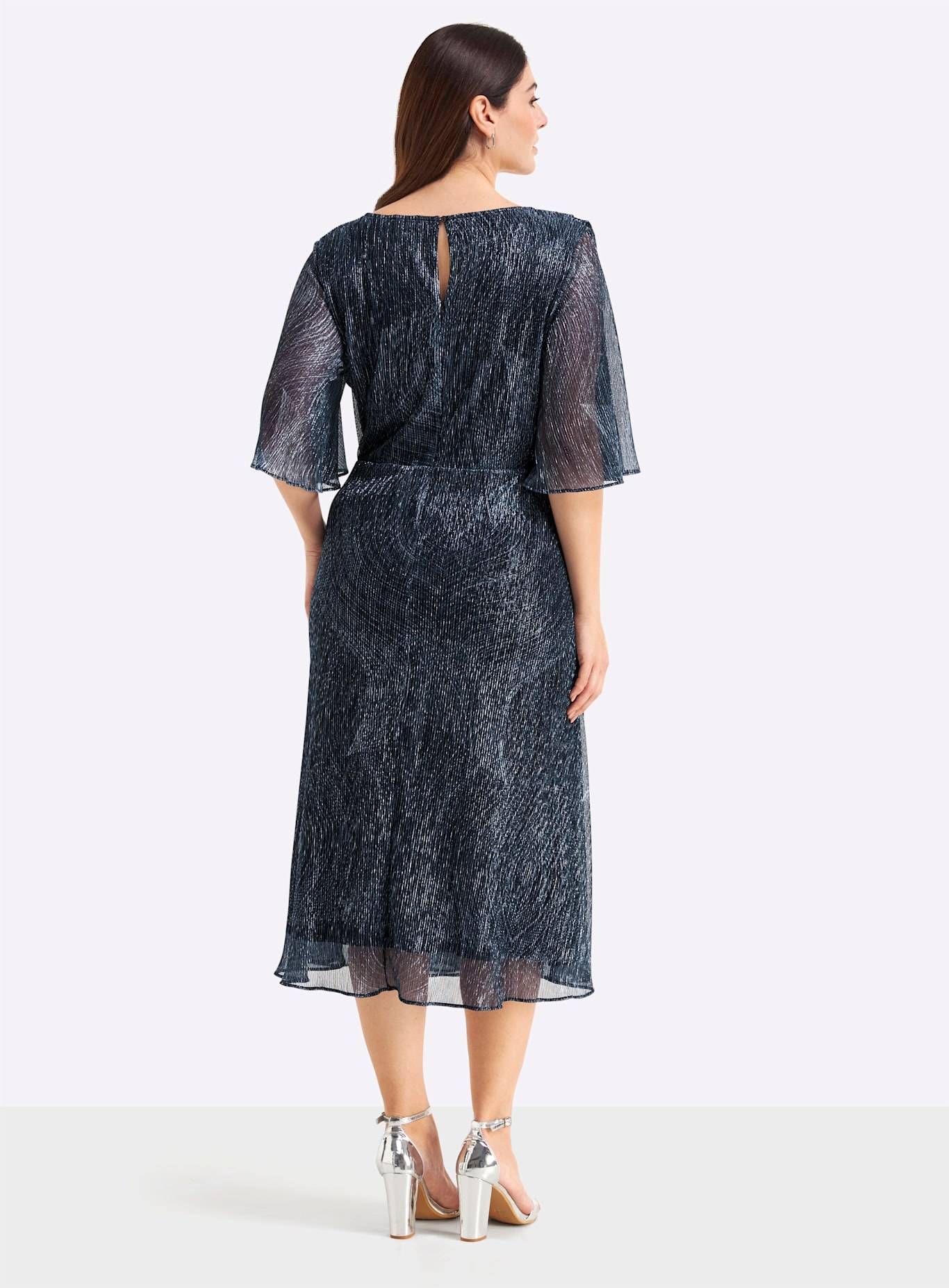 Sheego Chiffonkleid »Chiffonkleid«