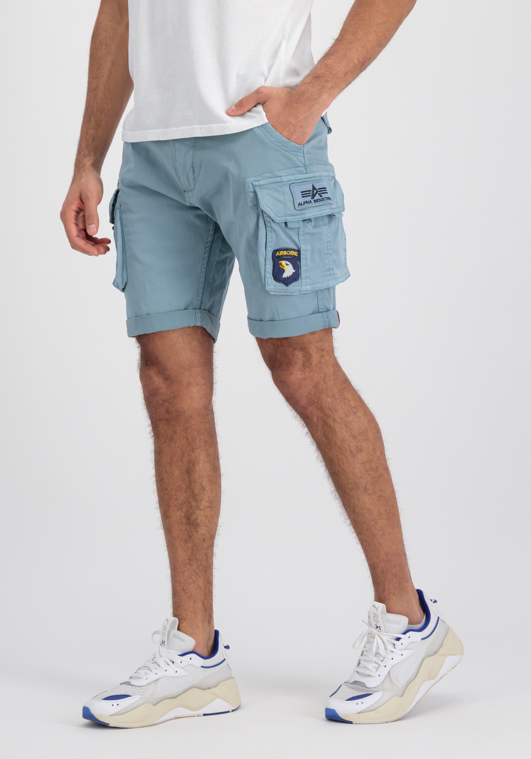 Fashion alpha industries crew patch shorts