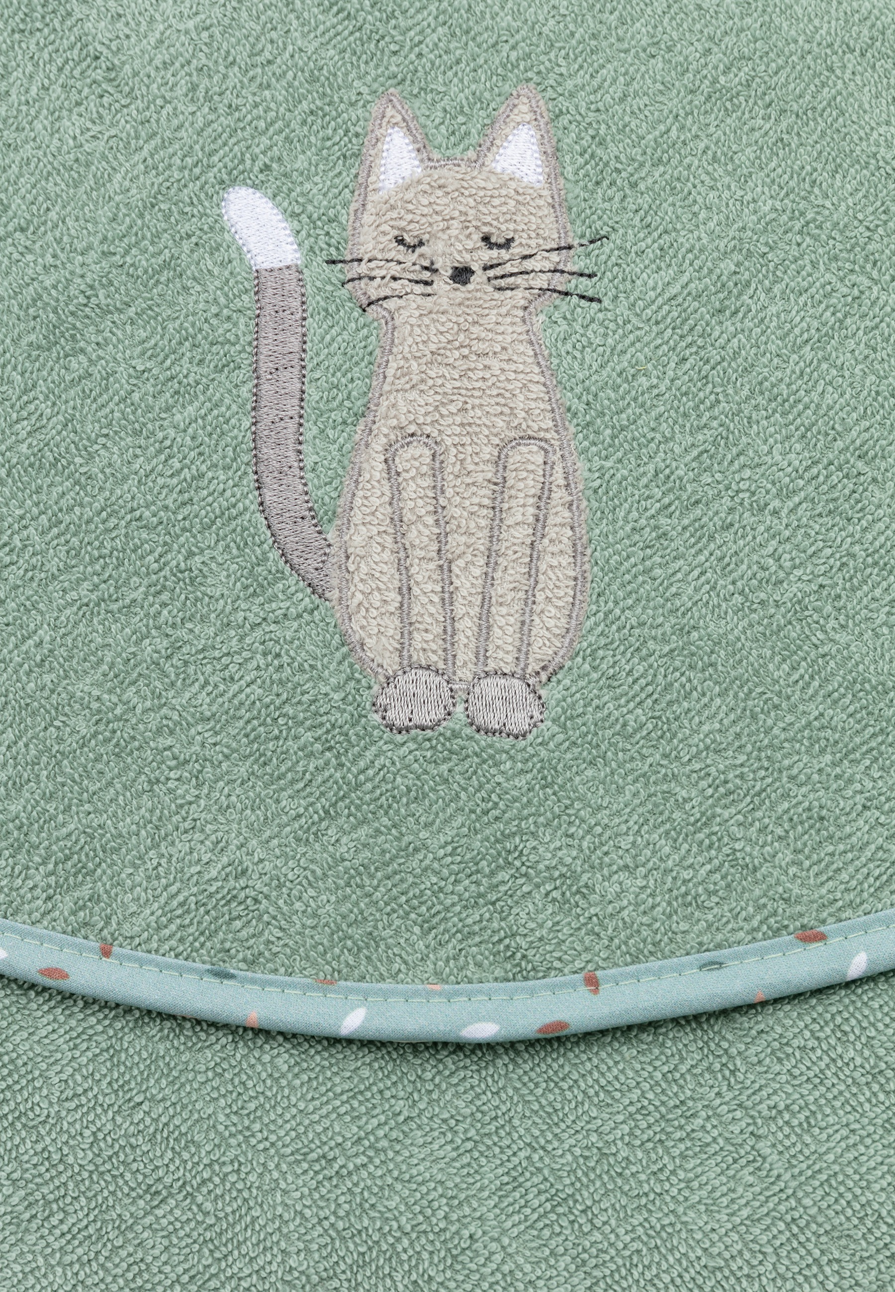 Sterntaler® Kapuzenhandtuch »Kapuzenbadetuch 100x100 cm KATZE Lilly«, (1 St.)