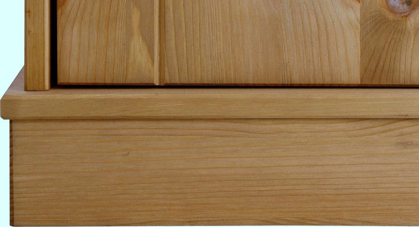 OTTO home Hochschrank »Indra, Badschrank, Badmöbel, Badezimmerschrank« B/T/H: 46/32/186 cm,  aus massiver Kiefer, mit Schublade, FSC®-zertifiziert