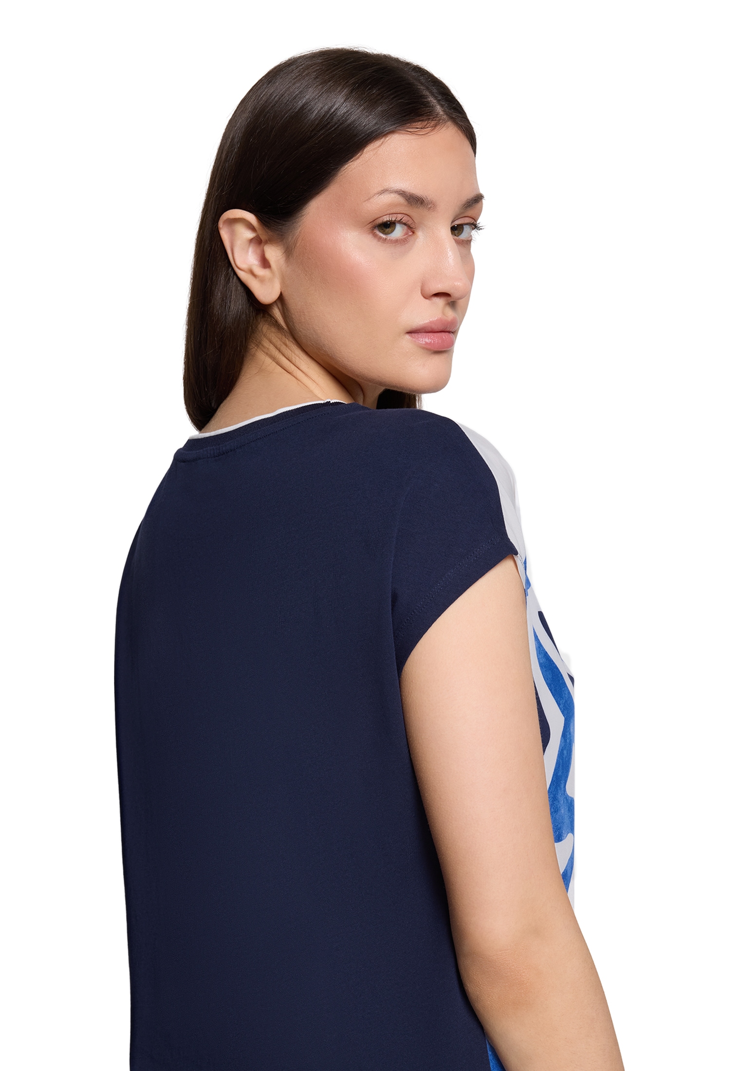 Betty&Co Print-Shirt »Patchwork-Shirt mit Print«