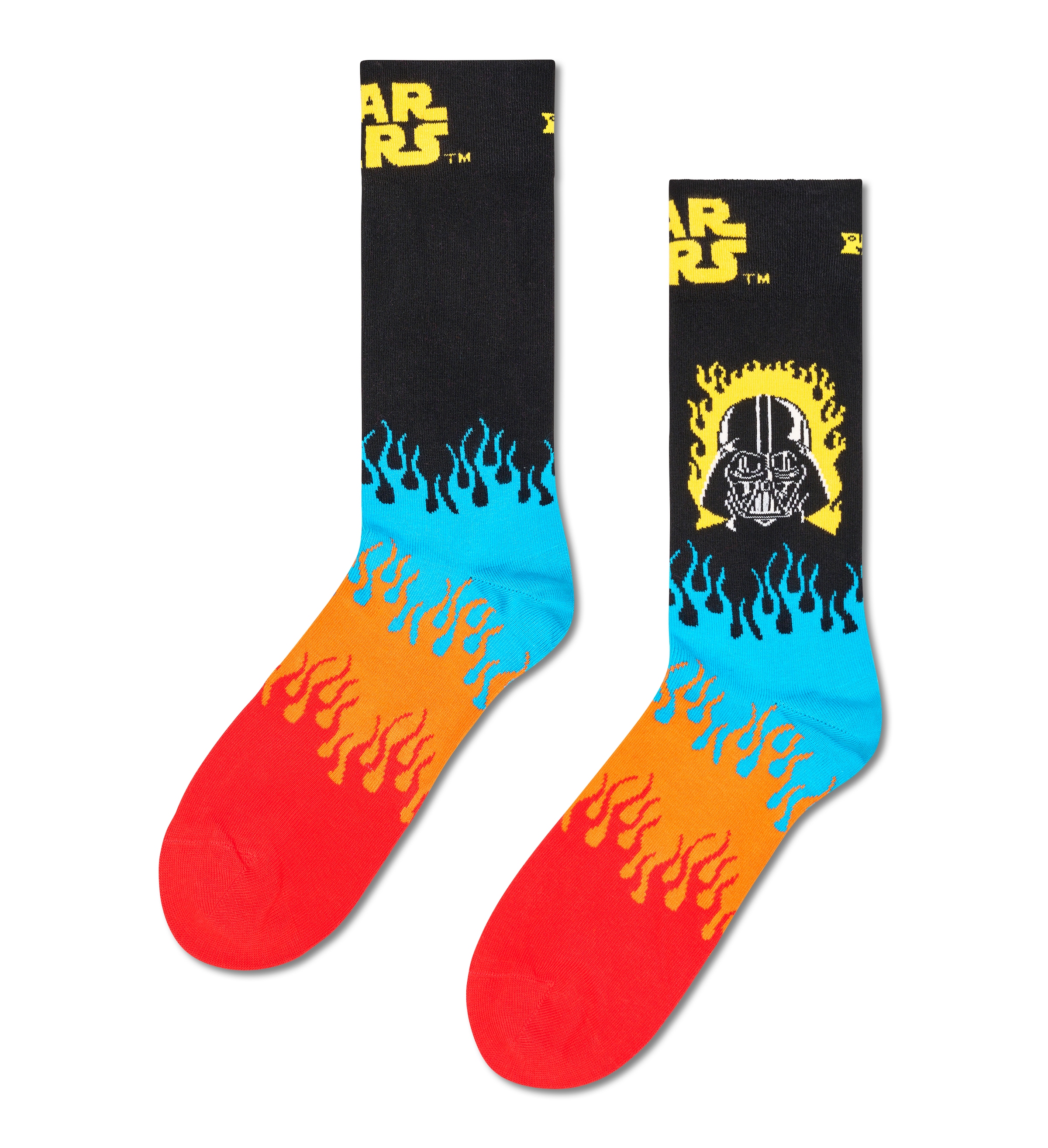 Happy Socks Langsocken, (6er Pack), mit kreativen Star Wars-Motiven