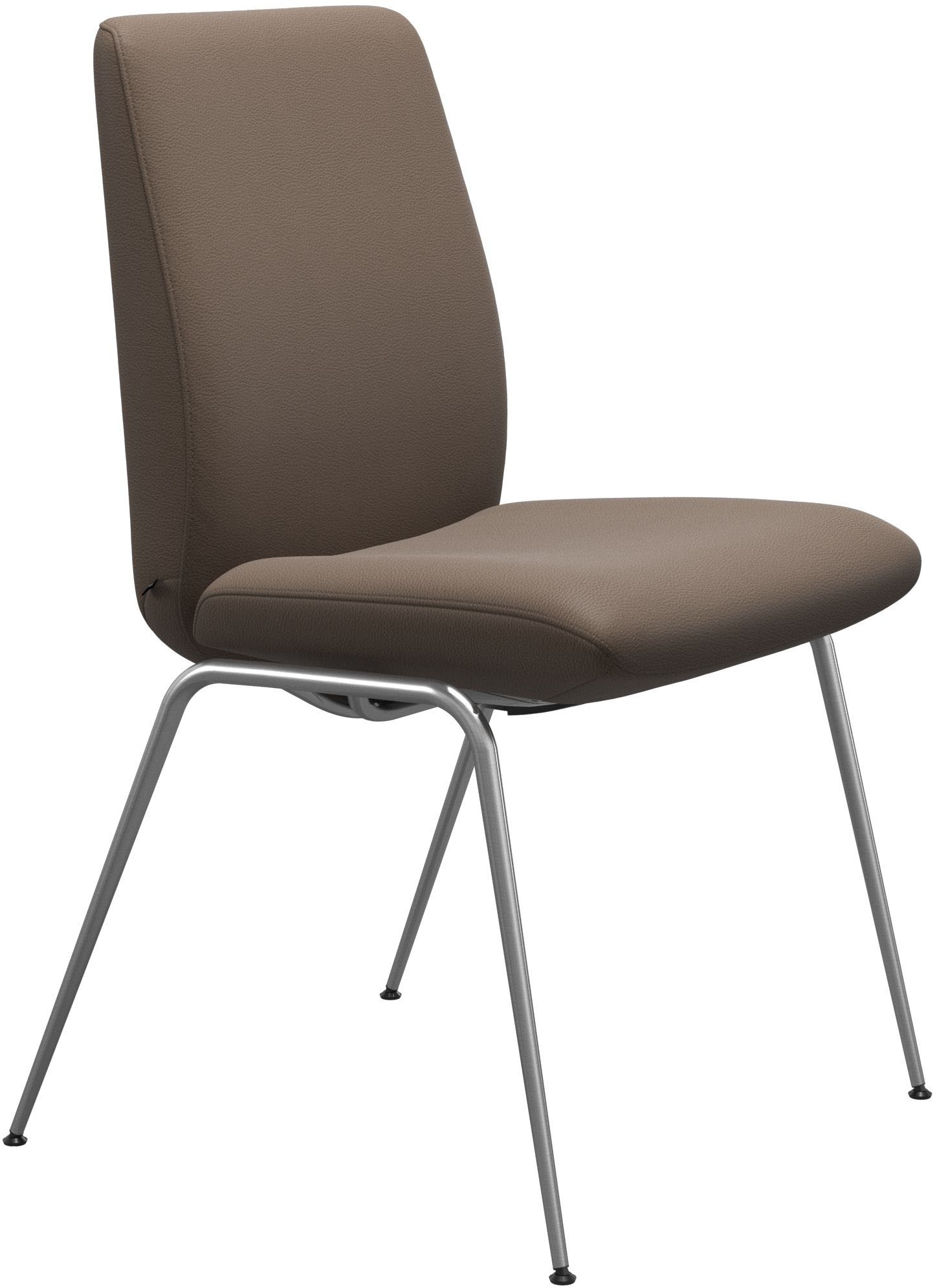 Stressless® Polsterstuhl »Laurel«, Leder BATICK, Low Back, Größe L, mit Beinen aus Stahl in Chrom matt