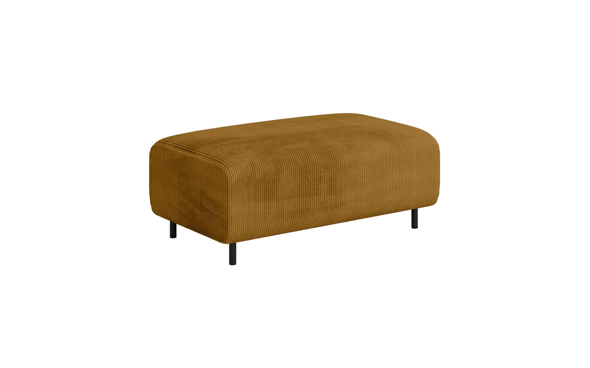Home affaire Polsterhocker »ARROS groß mit Wellenunterfederung, Maße B/T/H: 120/70/46 cm«, passend zur Serie, in hochwertiger Verarbeitung