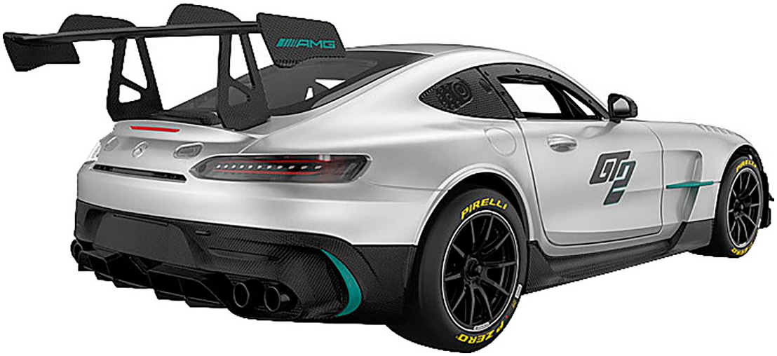Jamara RC-Auto »Mercedes-AMG GT2 silber 2,4GHz« LED-Licht; Maßstab 1:14