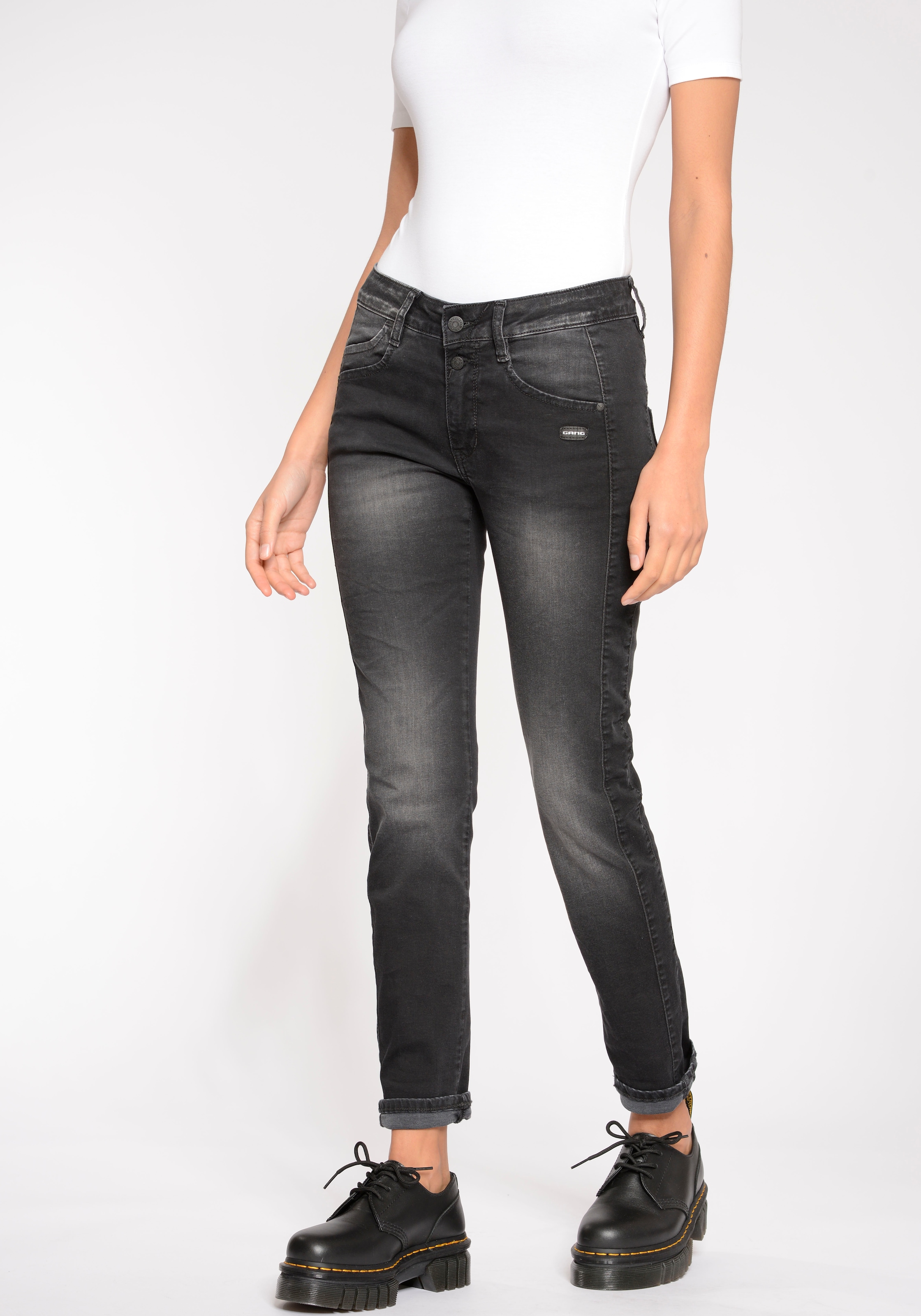 GANG Slim-fit-Jeans »94Sana Cropped«