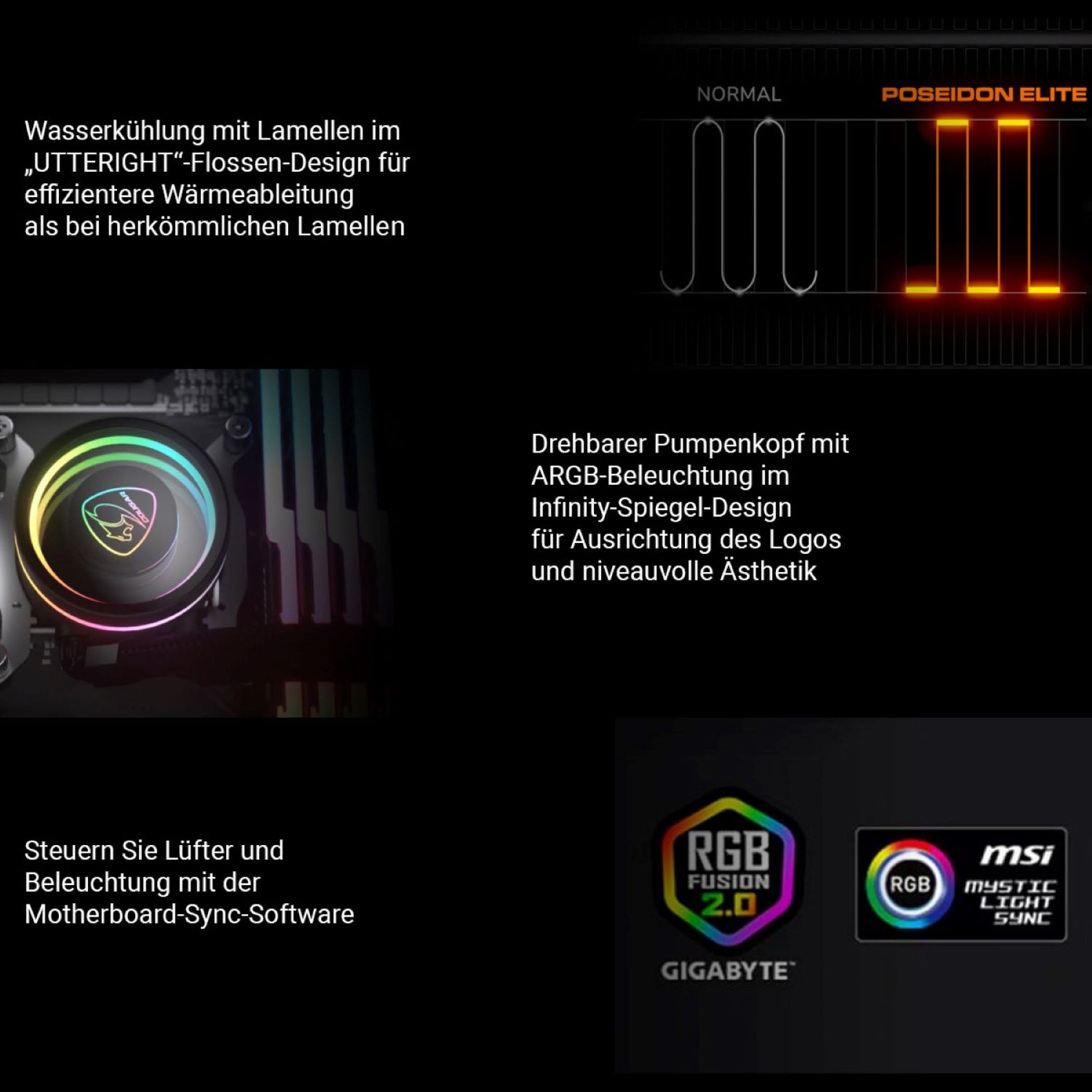 Cougar Gaming-PC »DUOFACE PRO WT 7663 AMD Ryzen 7 9800X3D RTX 5090 64GB DDR5 2TB SSD« Windows 11, DDR5 RAM, Gen4 SSD