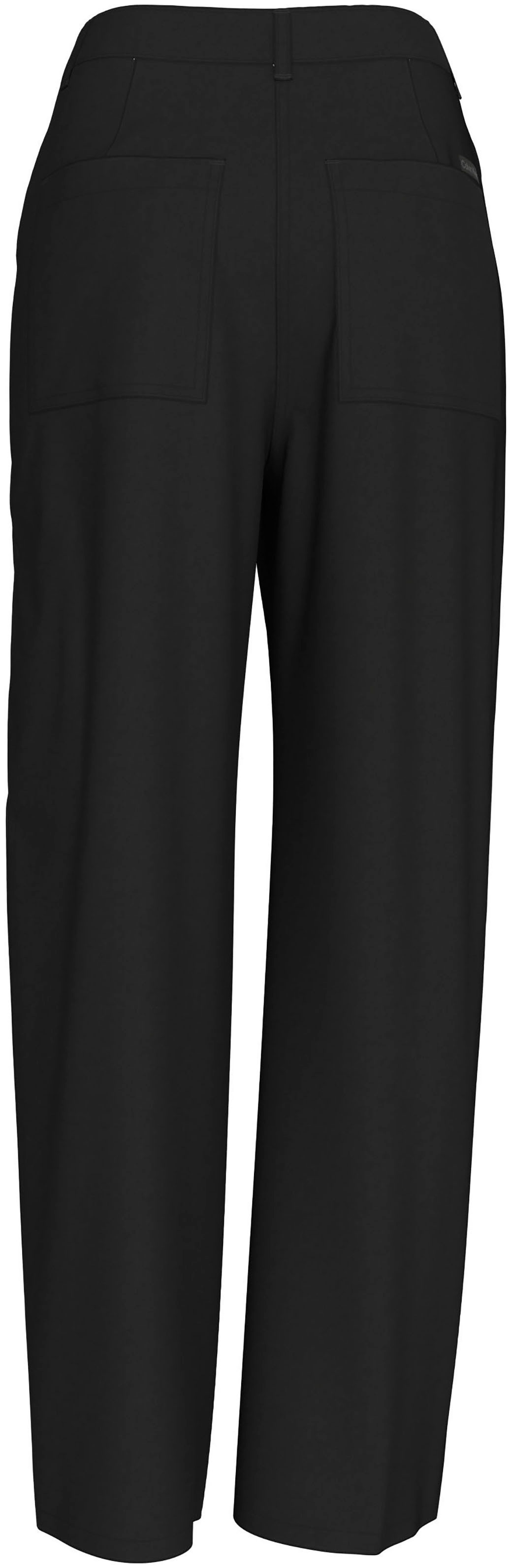 Calvin Klein Jeans Stretch-Hose »STRETCH HIGH RISE STRAIGHT PANT«, aufgesetzte Taschen, 1-Knopf-Form