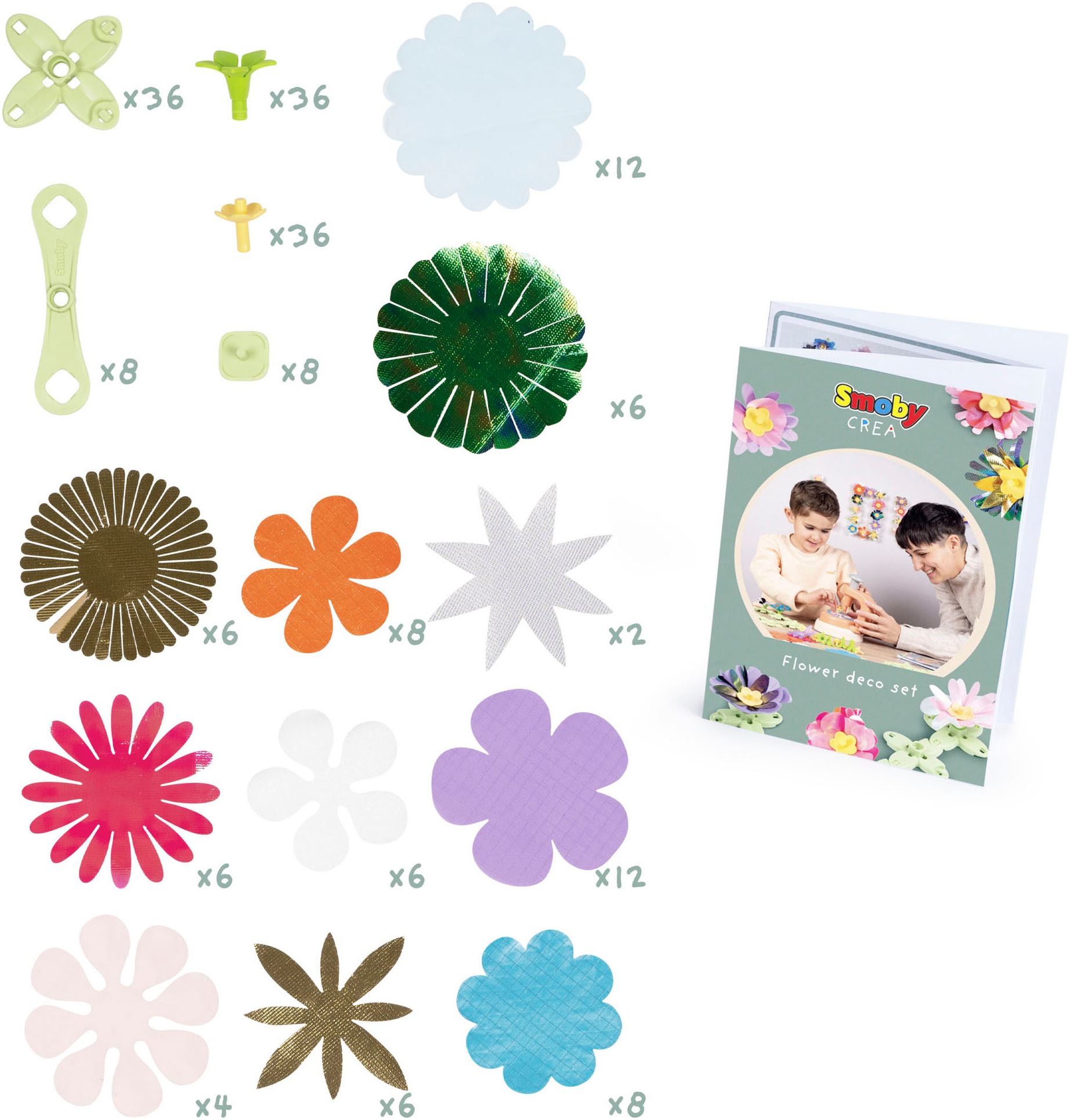 Smoby Kreativset »Crea Flower Deko Set«, Made in Europe
