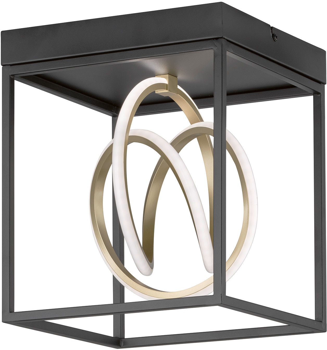 FISCHER & HONSEL LED Deckenleuchte »Gisi«, 1 flammig, Leuchtmittel LED-Modul | LED fest integriert